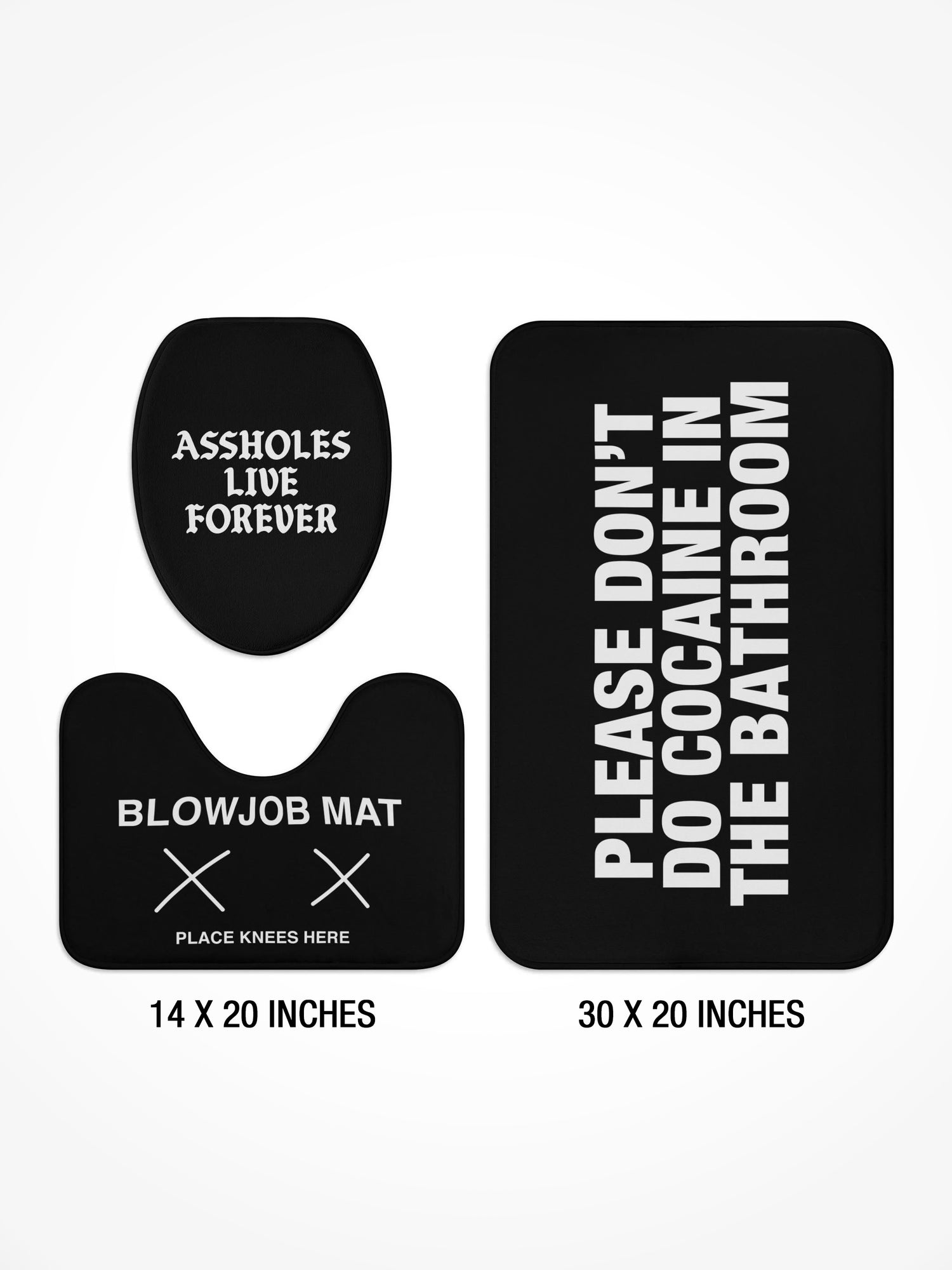 Bathroom Toilet Set - COKE BATHROOM + BJ + ALF COMBO