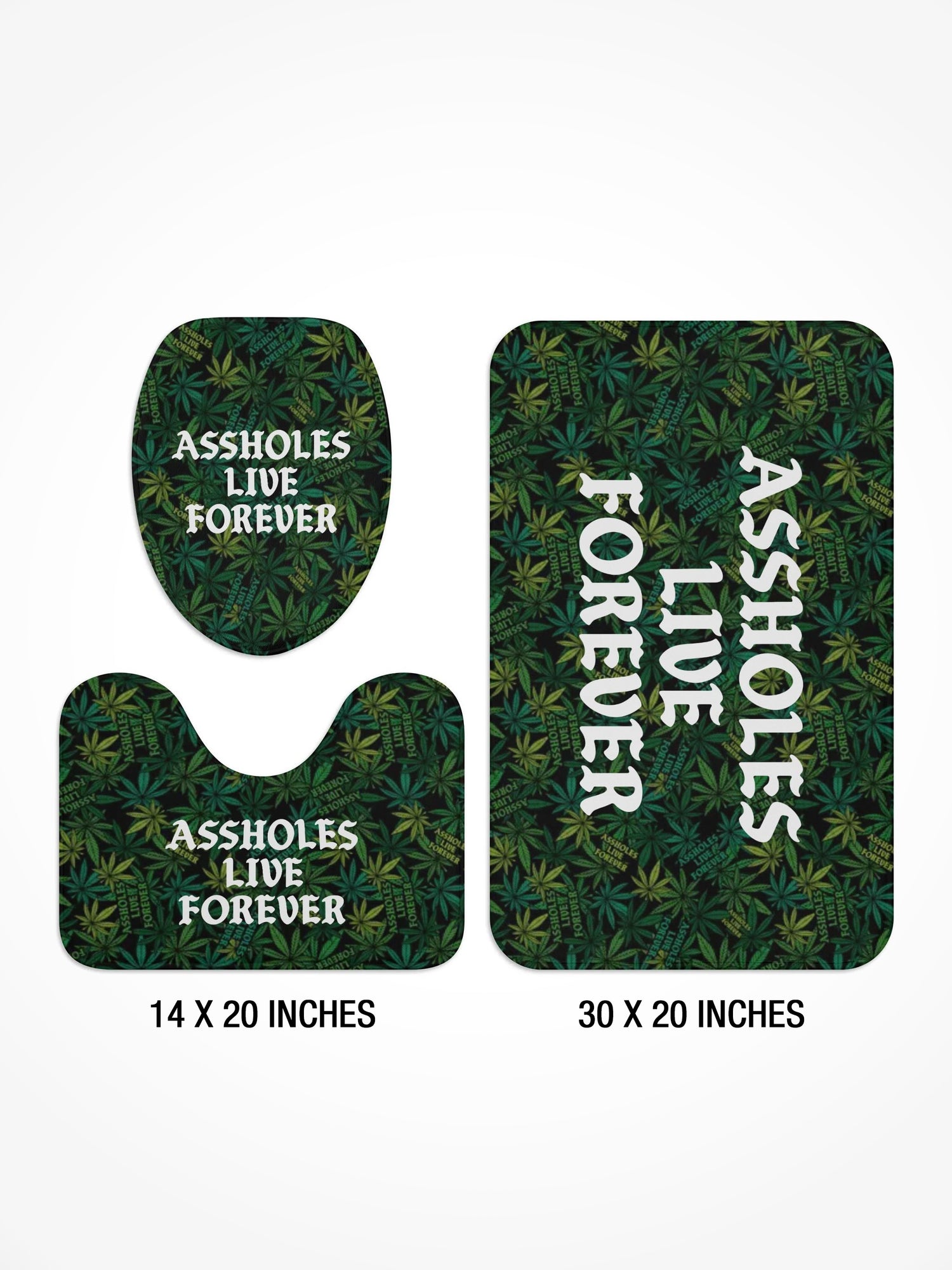 Bathroom Toilet Set - ALF OG WEED