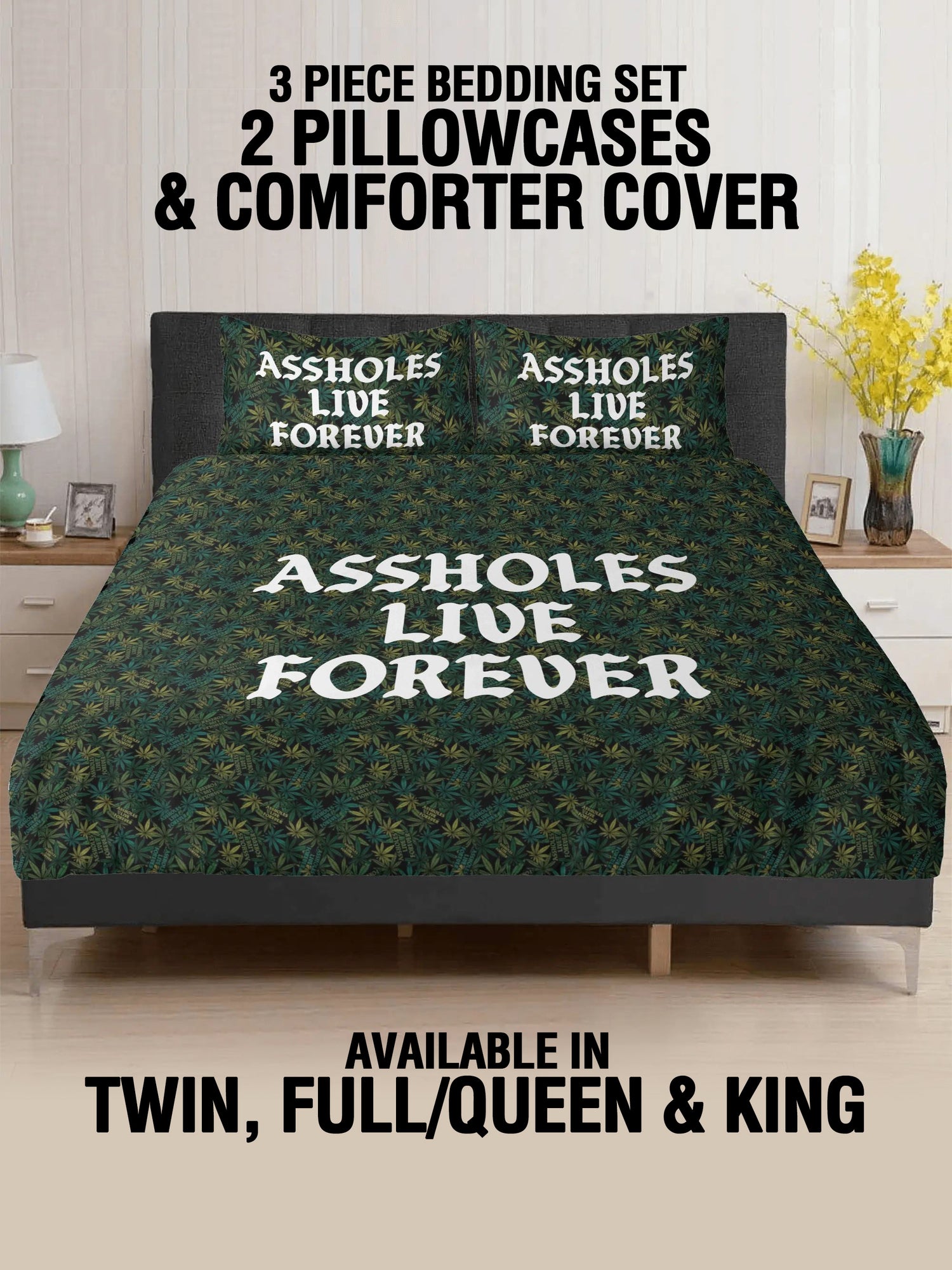 3 Pcs Bed - ALF OG WEED