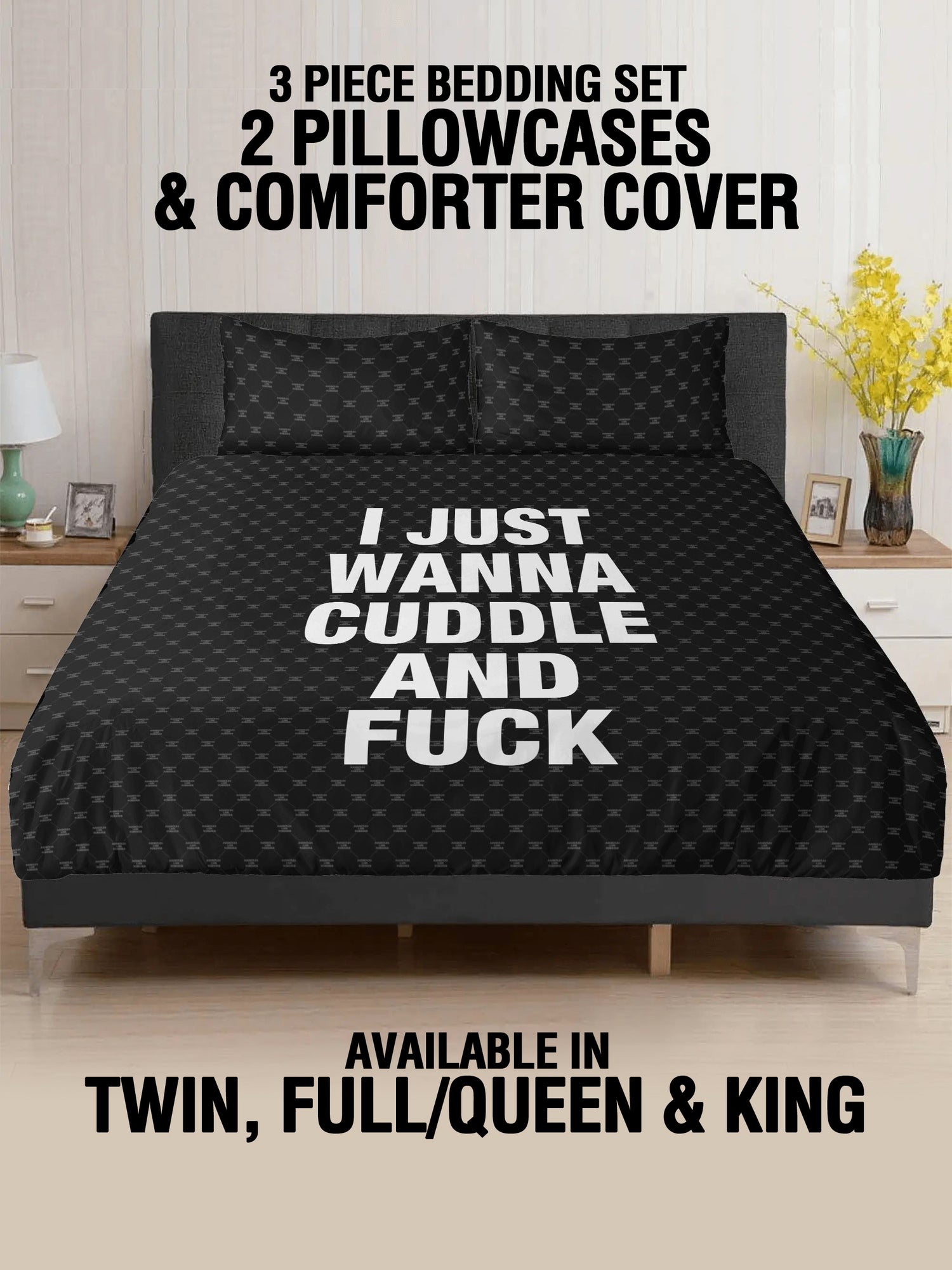 3 Pcs Bed - CUDDLE FUCK