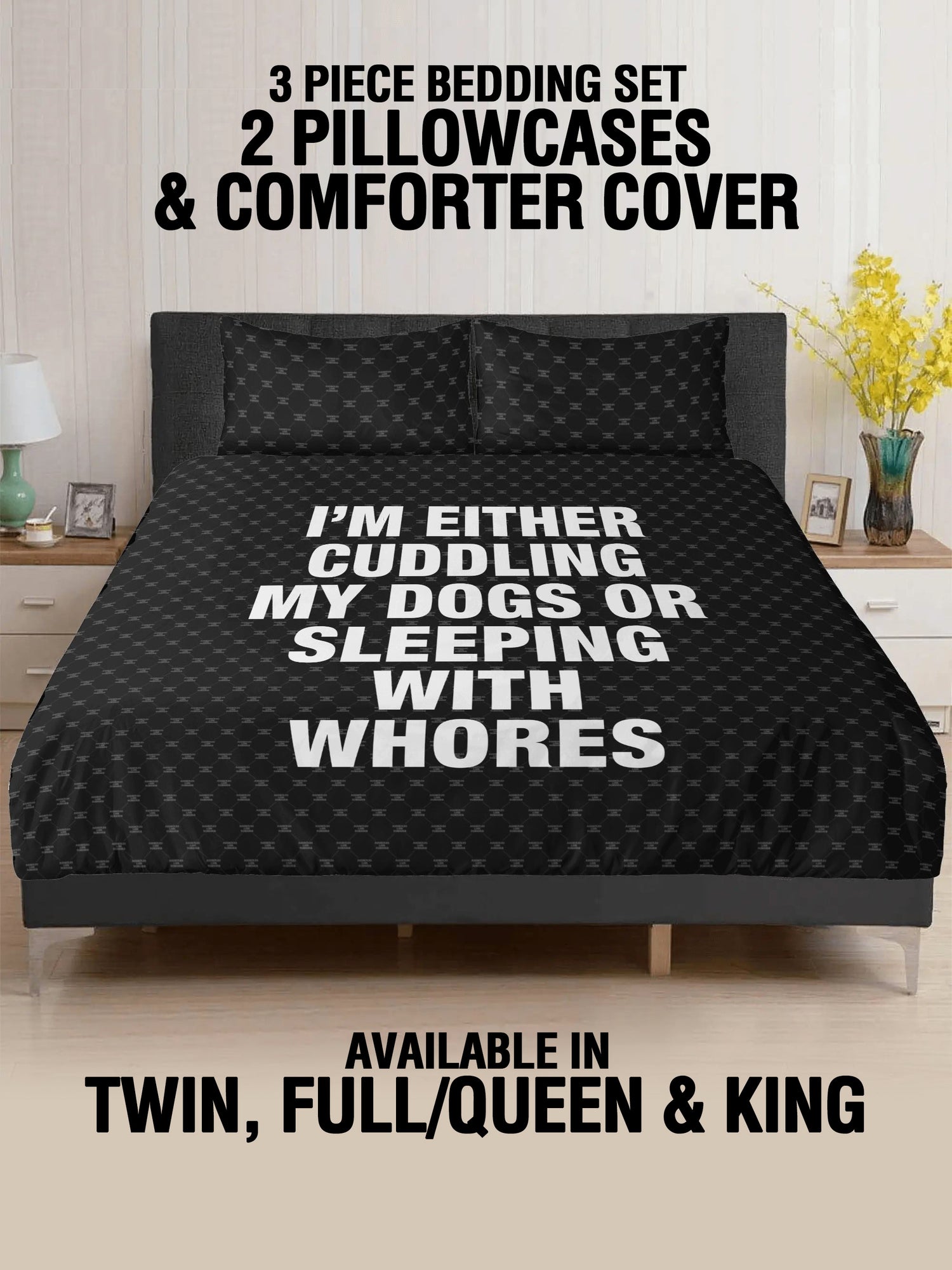 3 Pcs Bed - CUDDLING DOGS