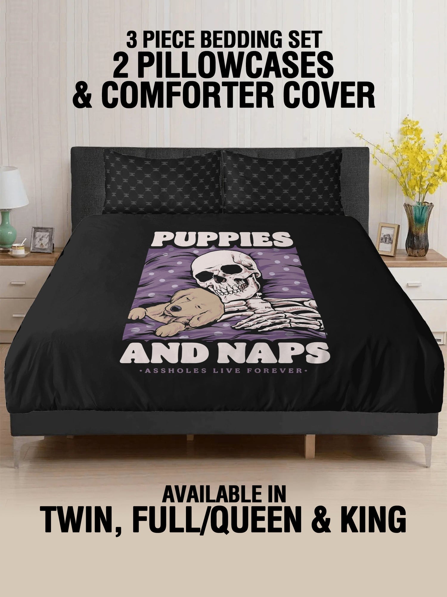 3 Pcs Bed - PUPPIES NAPS