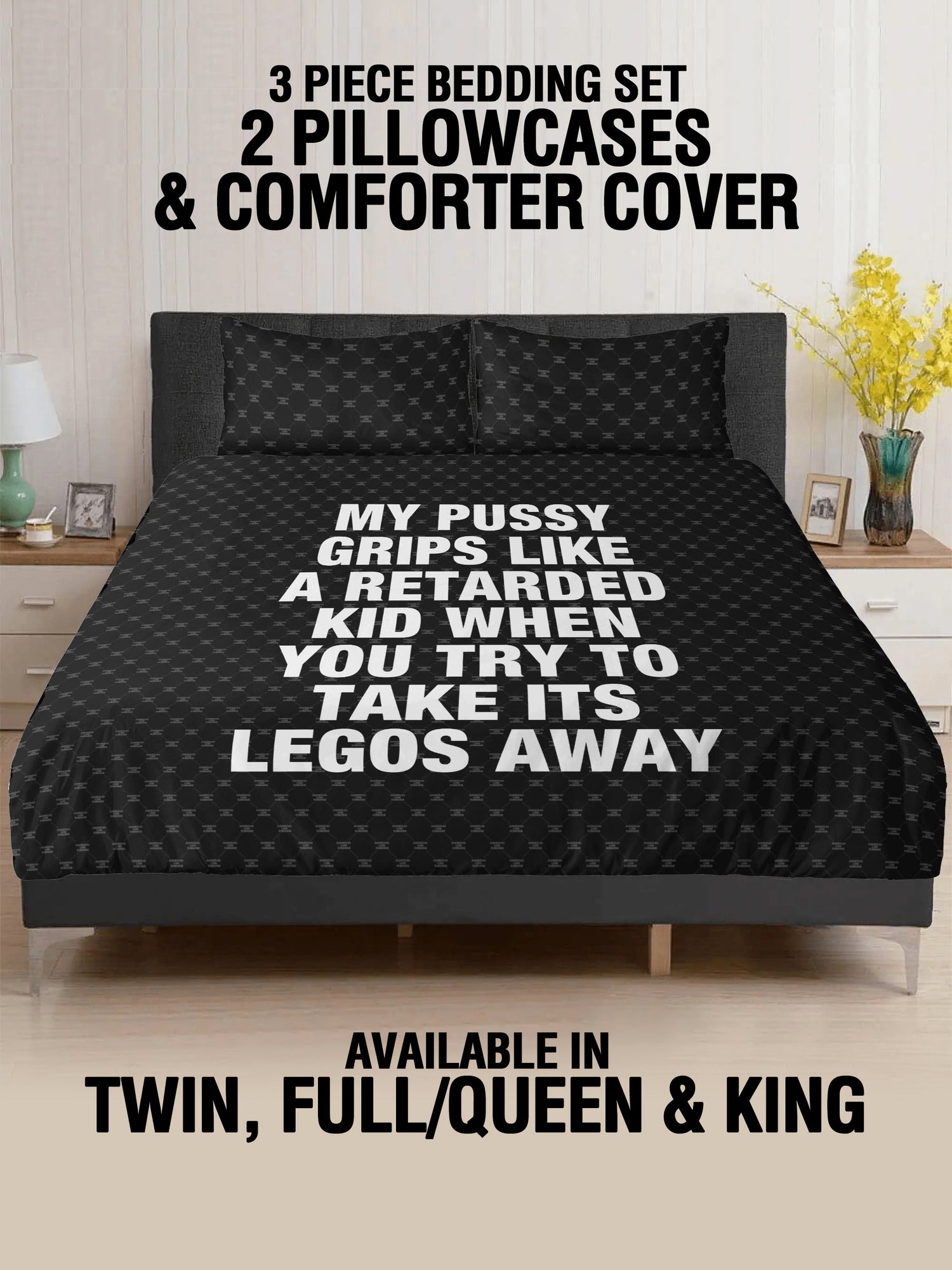 3 Pcs Bed - RETARDED PUSSY