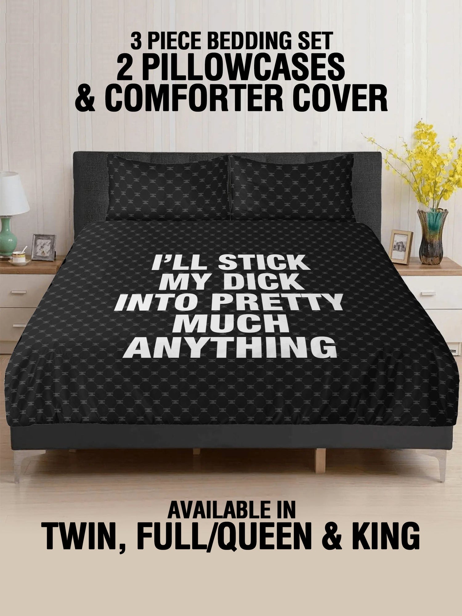 3 Pcs Bed - STICK DICK