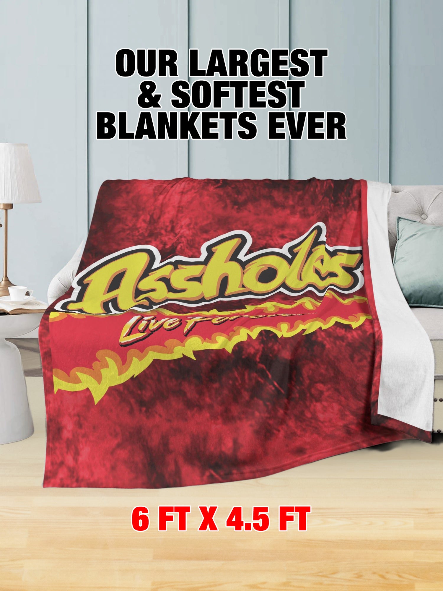 Fleece Blanket - Flamin Hot ALF