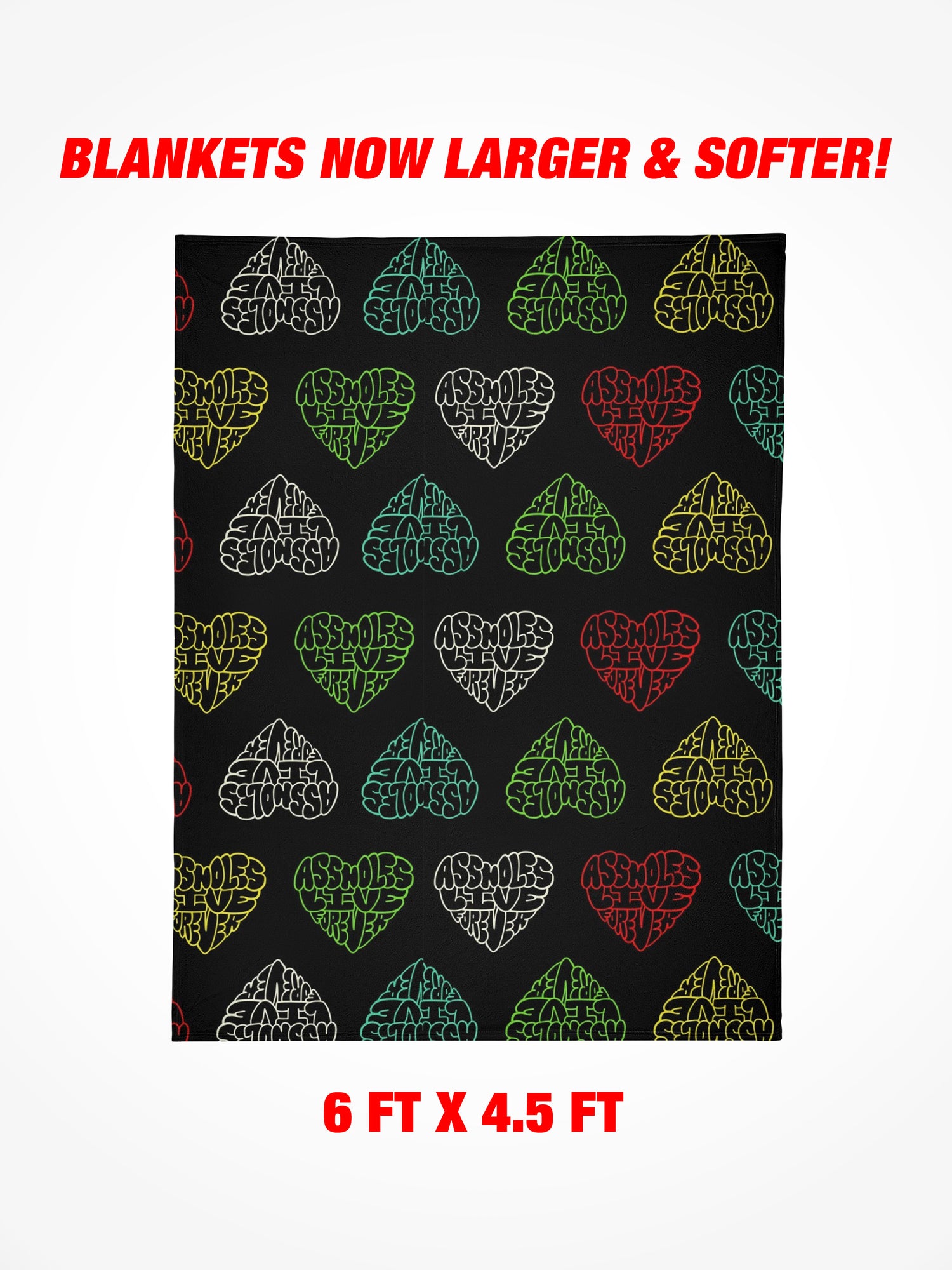 Fleece Blanket - ALF HEART LOGO