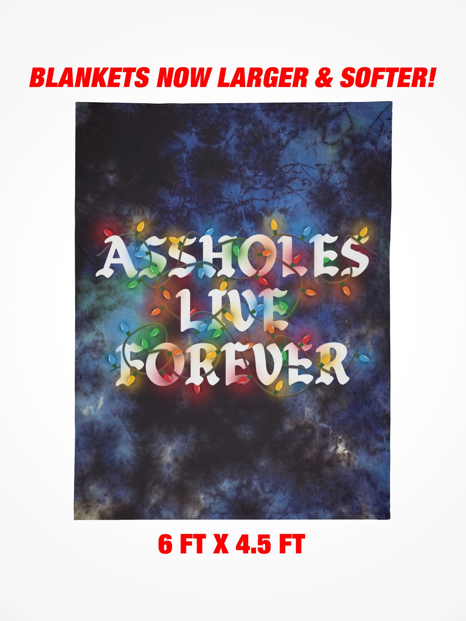 Fleece Blanket - ALF Holiday Lights