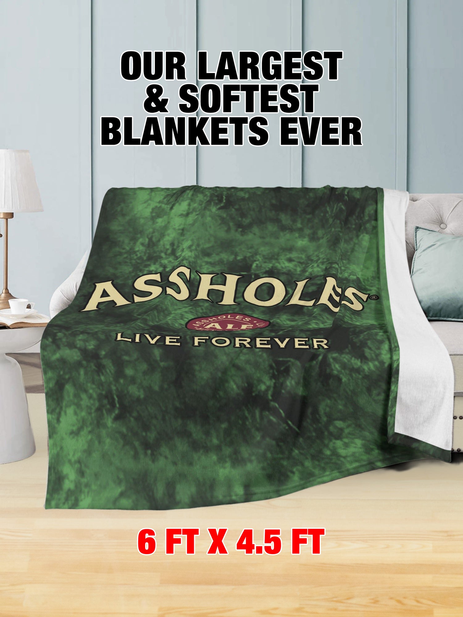 Fleece Blanket - ALF Irish