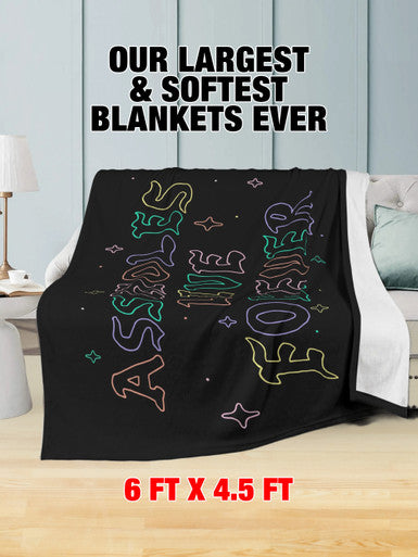 Fleece Blanket - ALF STARS