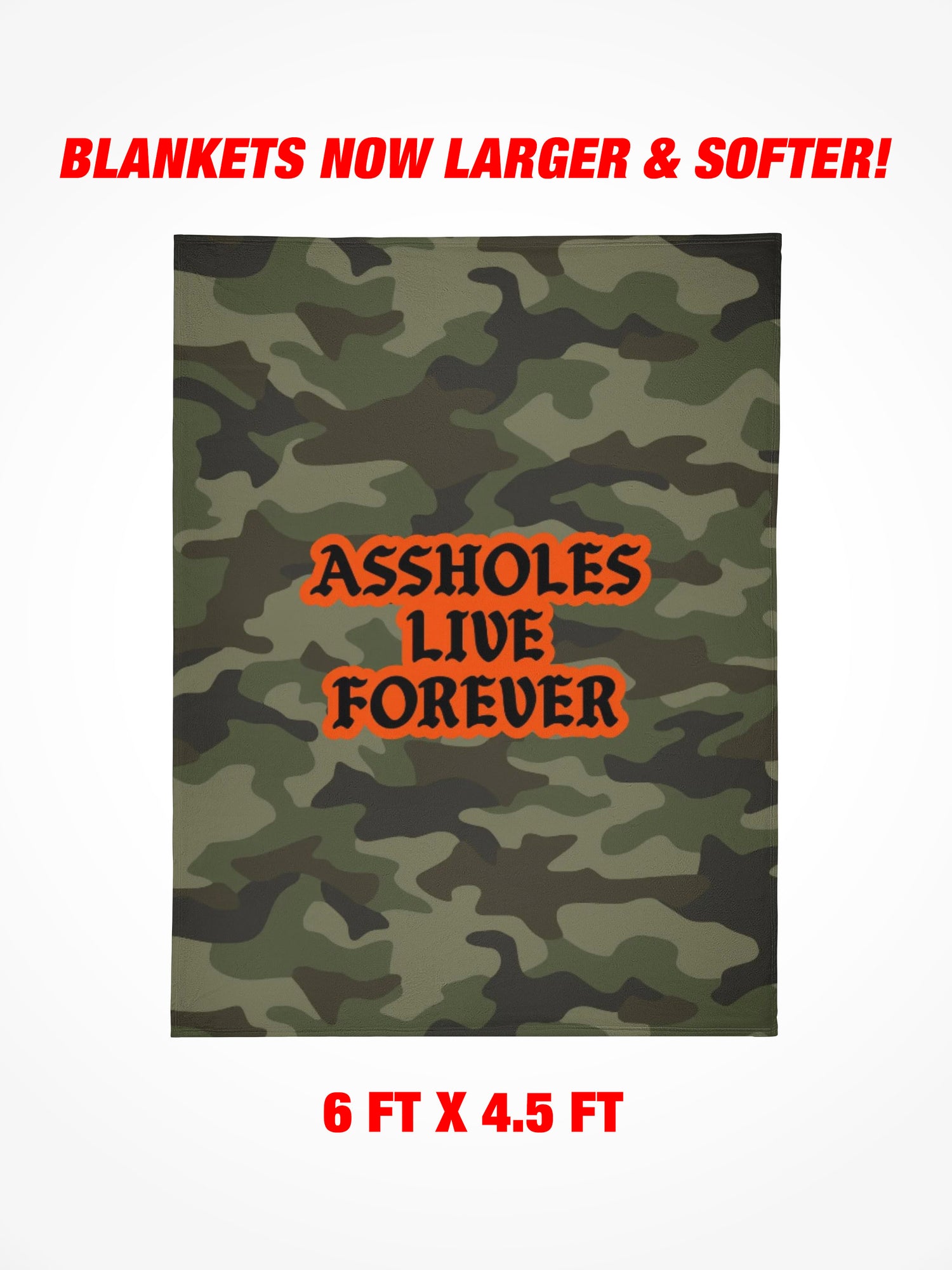 Fleece Blanket - ALF Camo