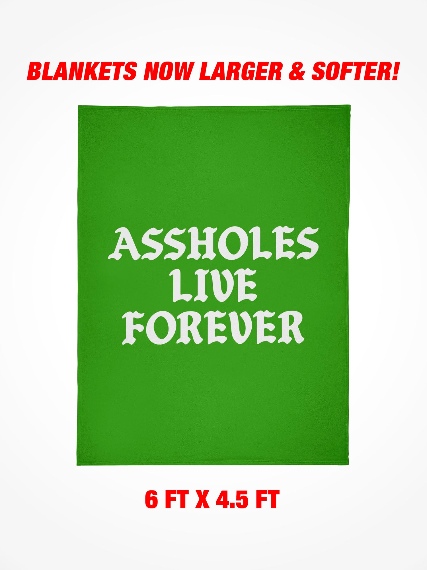 Fleece Blanket - ALF Green