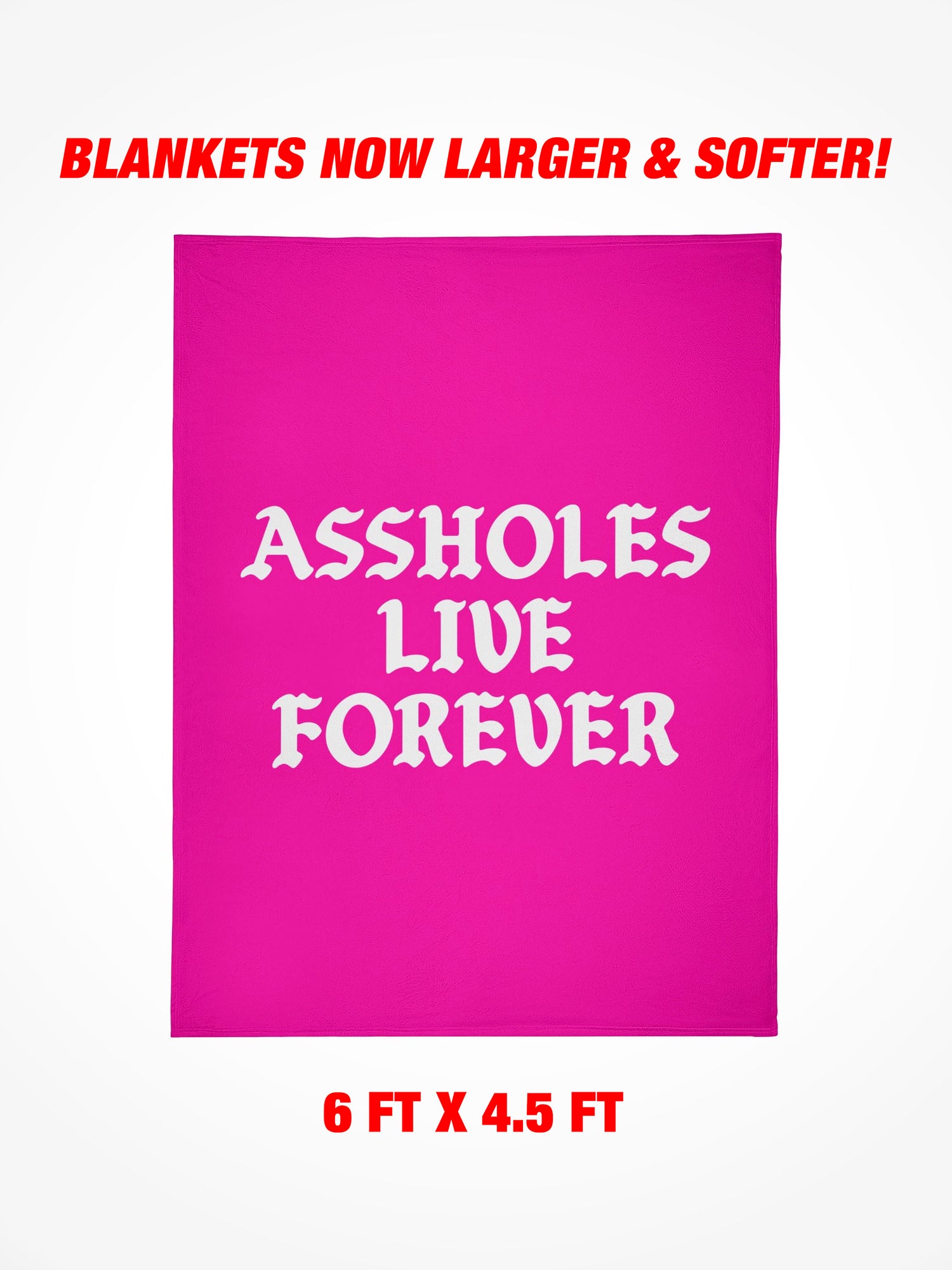 Fleece Blanket - ALF Pink
