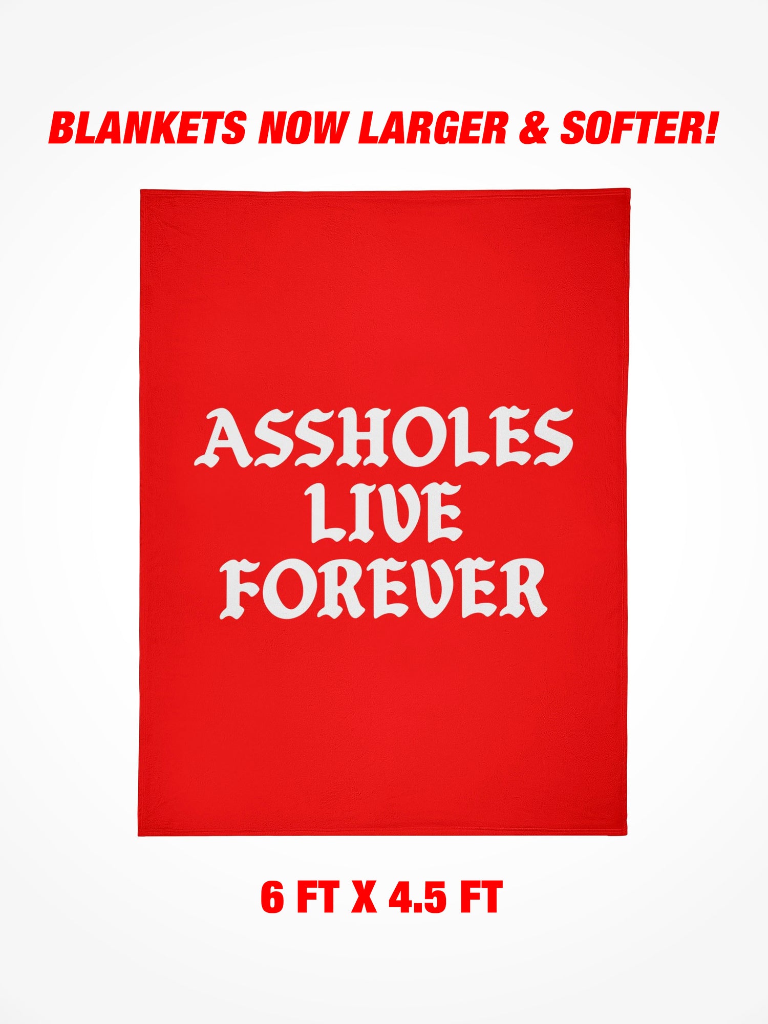 Fleece Blanket - ALF Red
