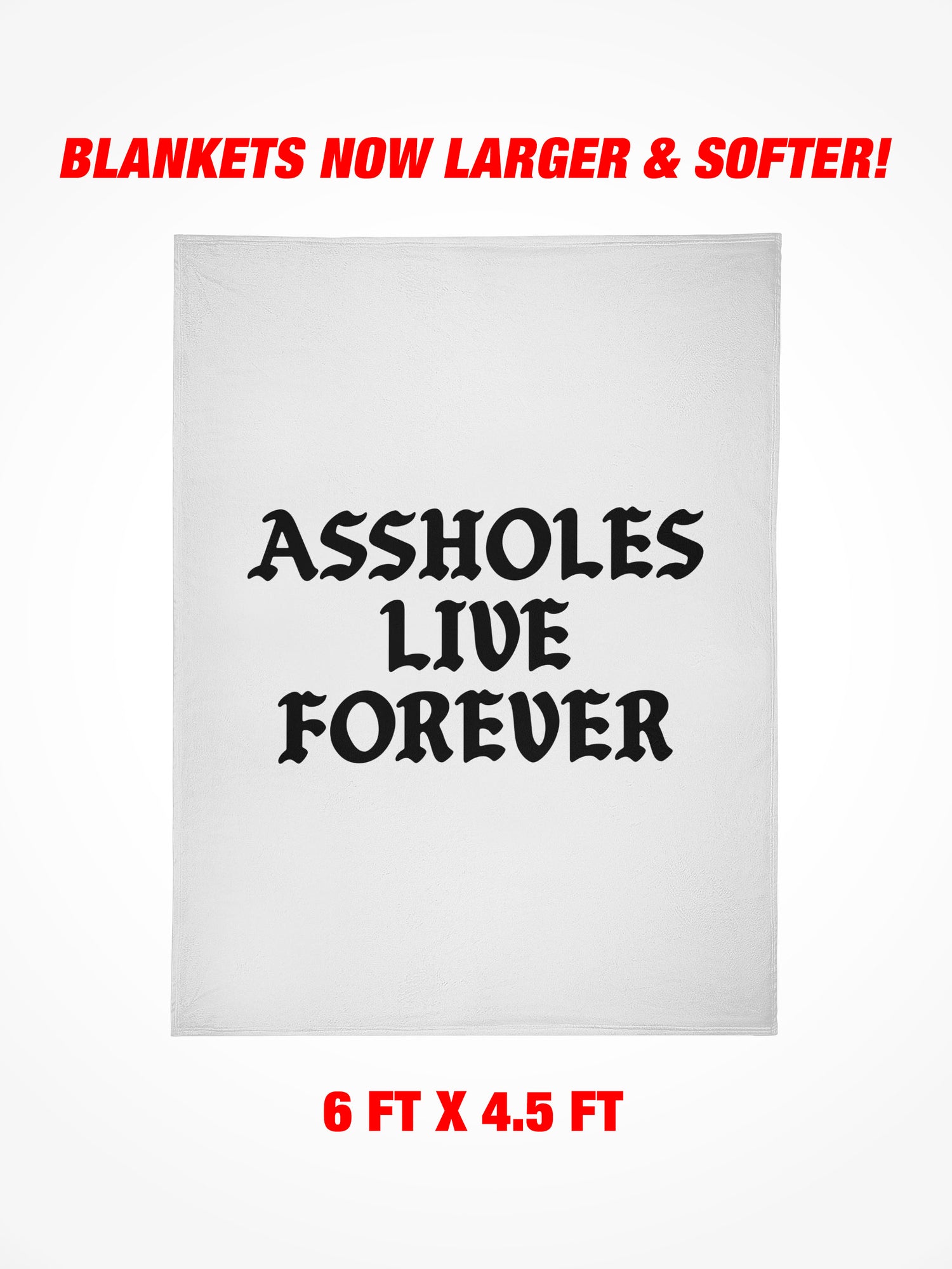 Fleece Blanket - ALF White