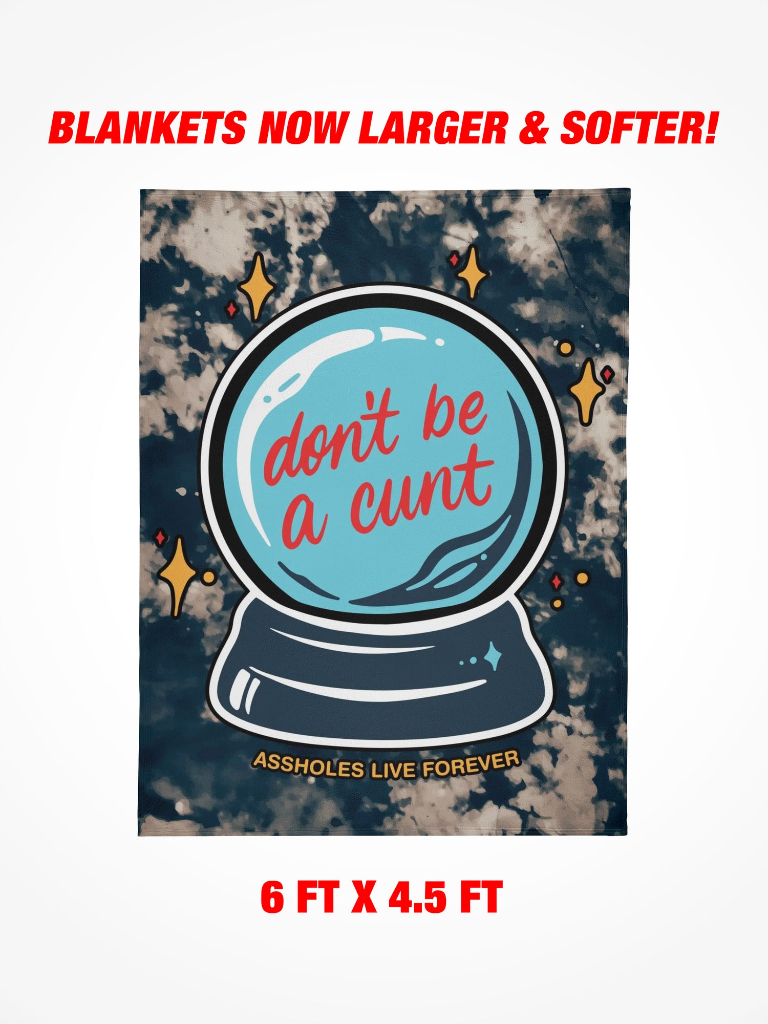 Fleece Blanket - Dont Be A Cunt