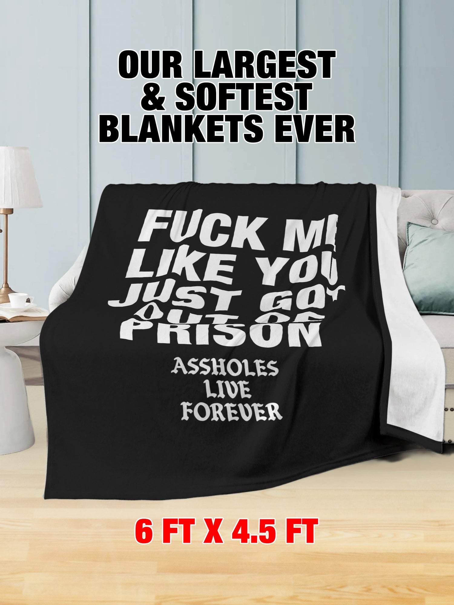 Fleece Blanket - Fuck Me