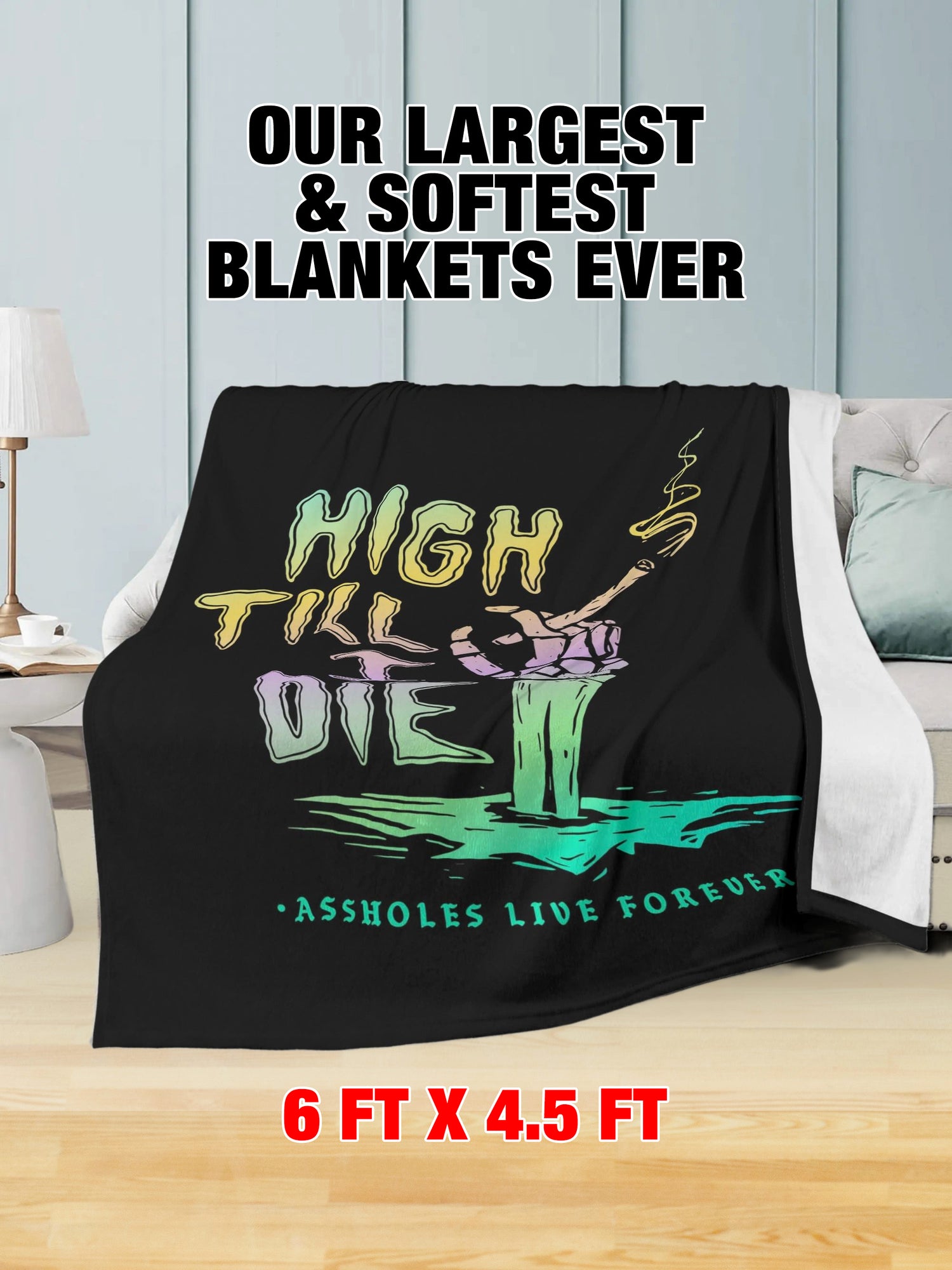 Fleece Blanket - HIGH DIE
