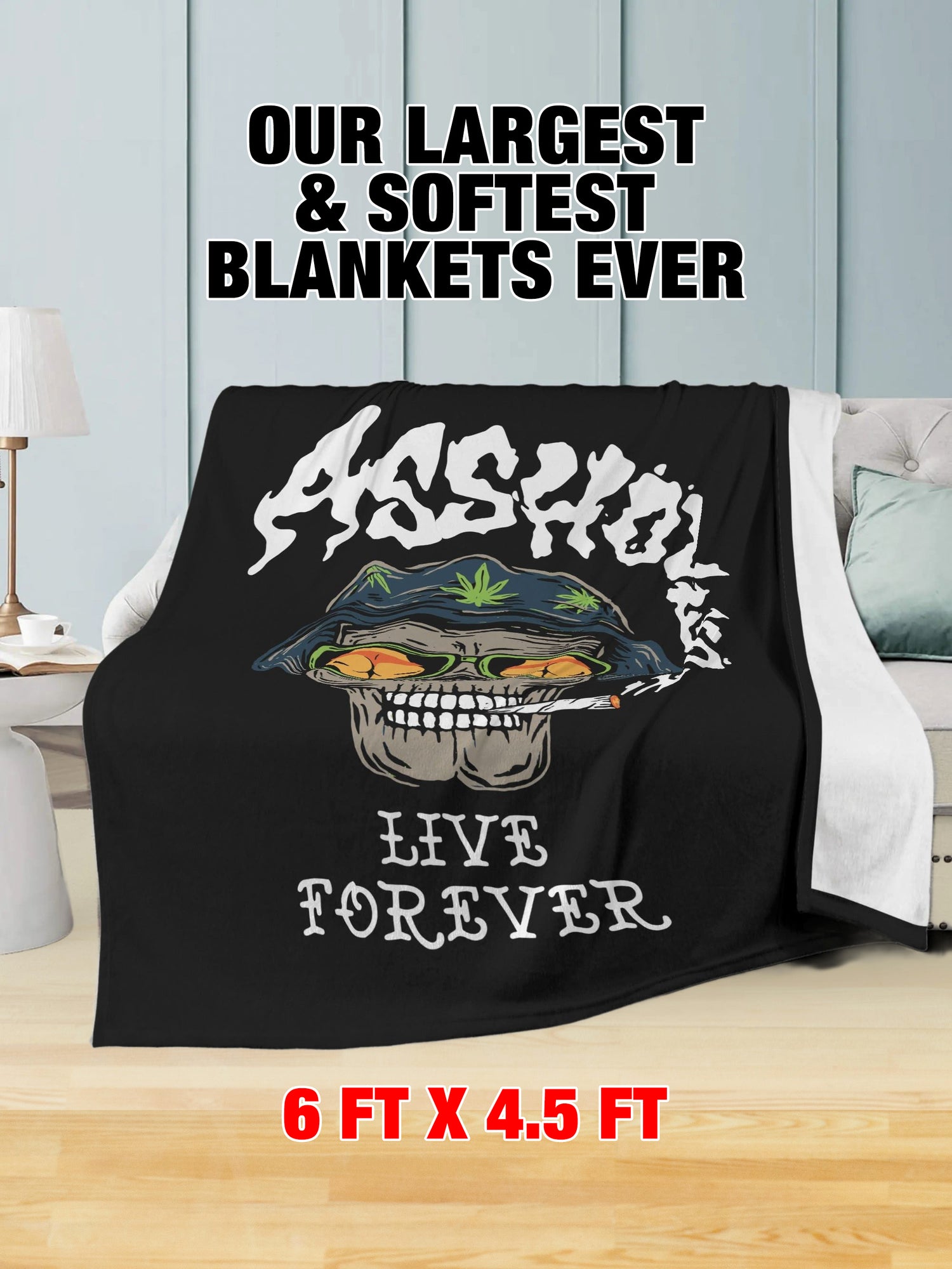 Fleece Blanket - ALF LOATHING
