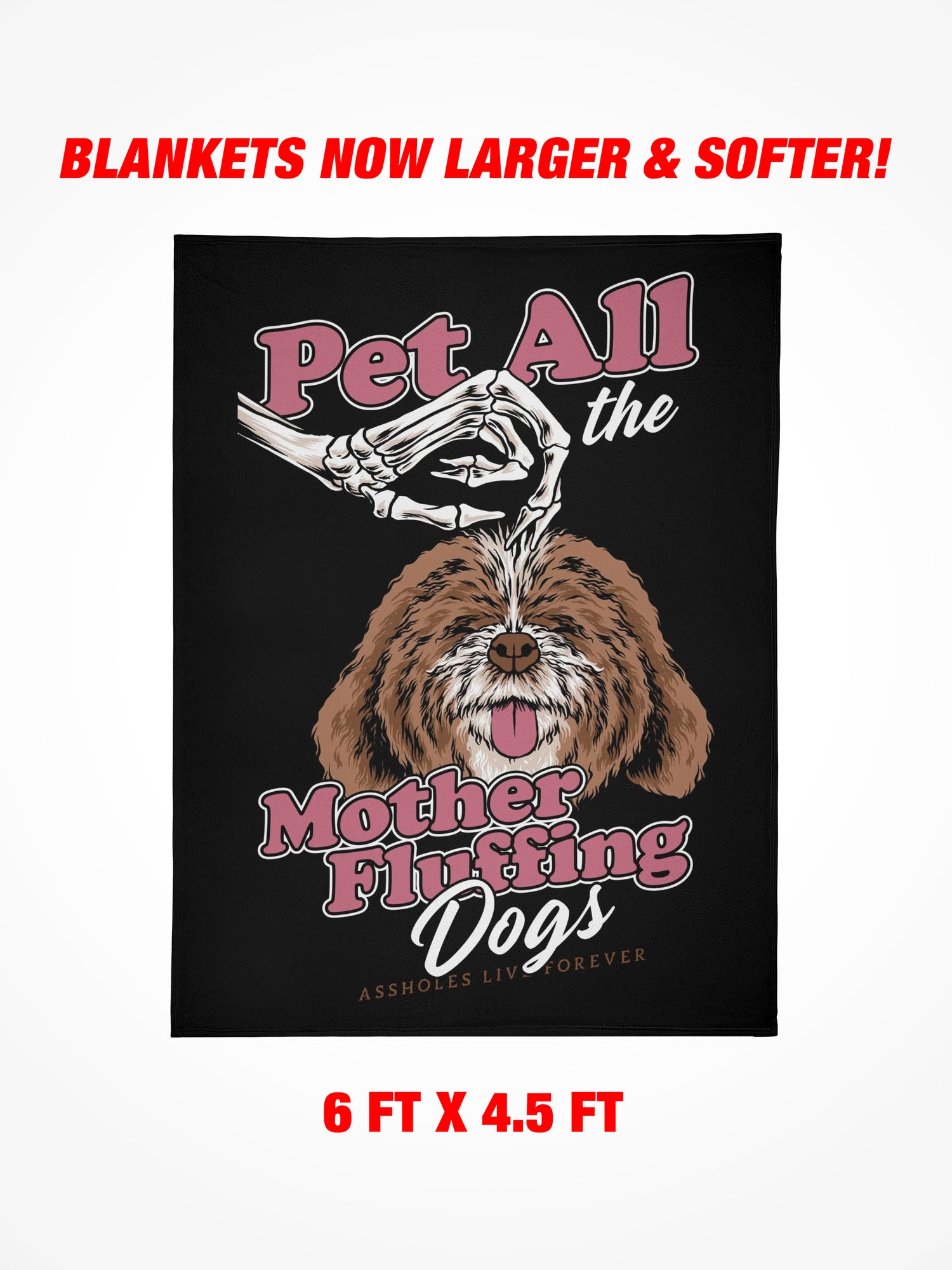 Fleece Blanket - PET ALL DOGS