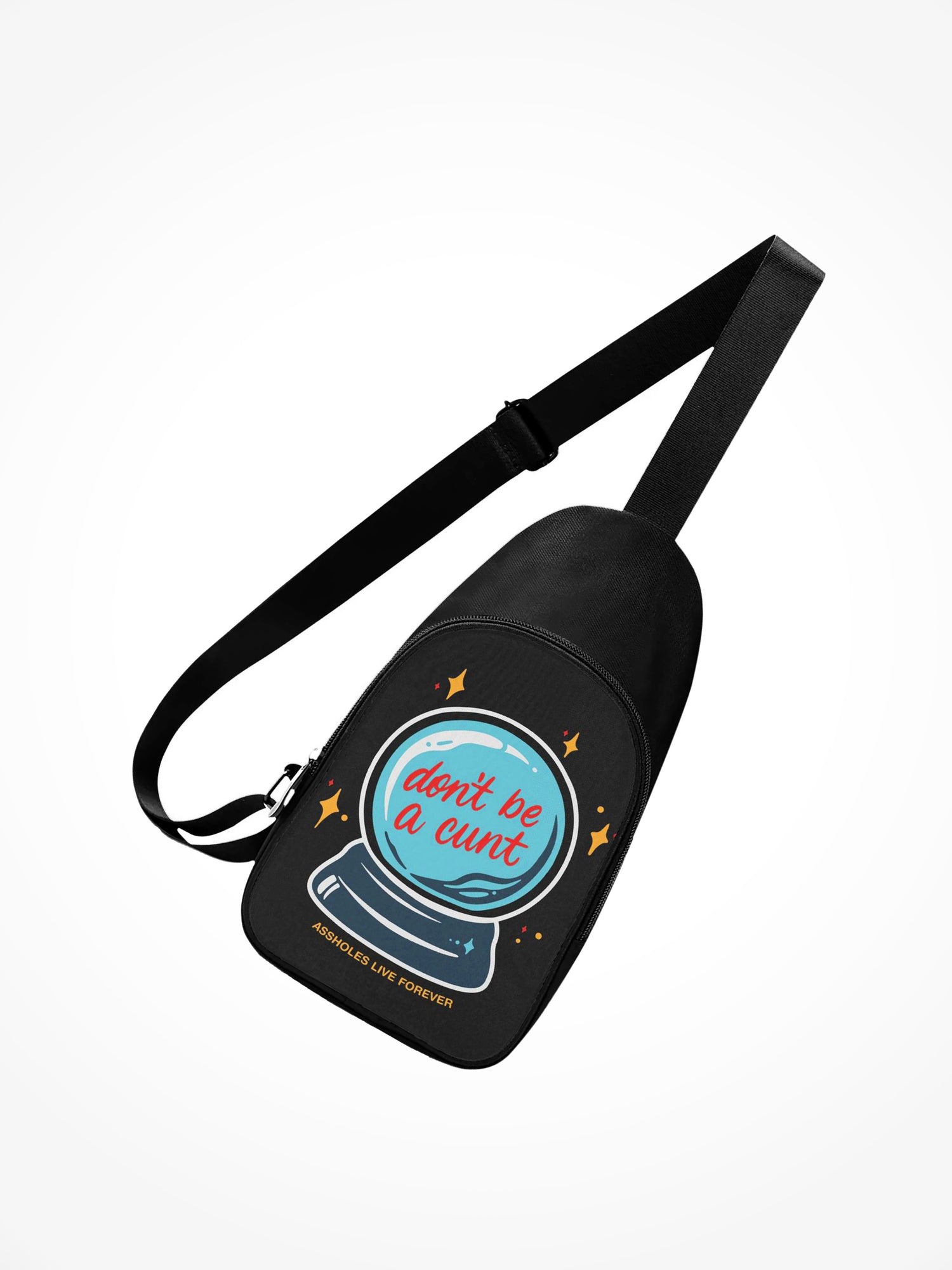 Chest Bag - DONT BE A CUNT BLACK