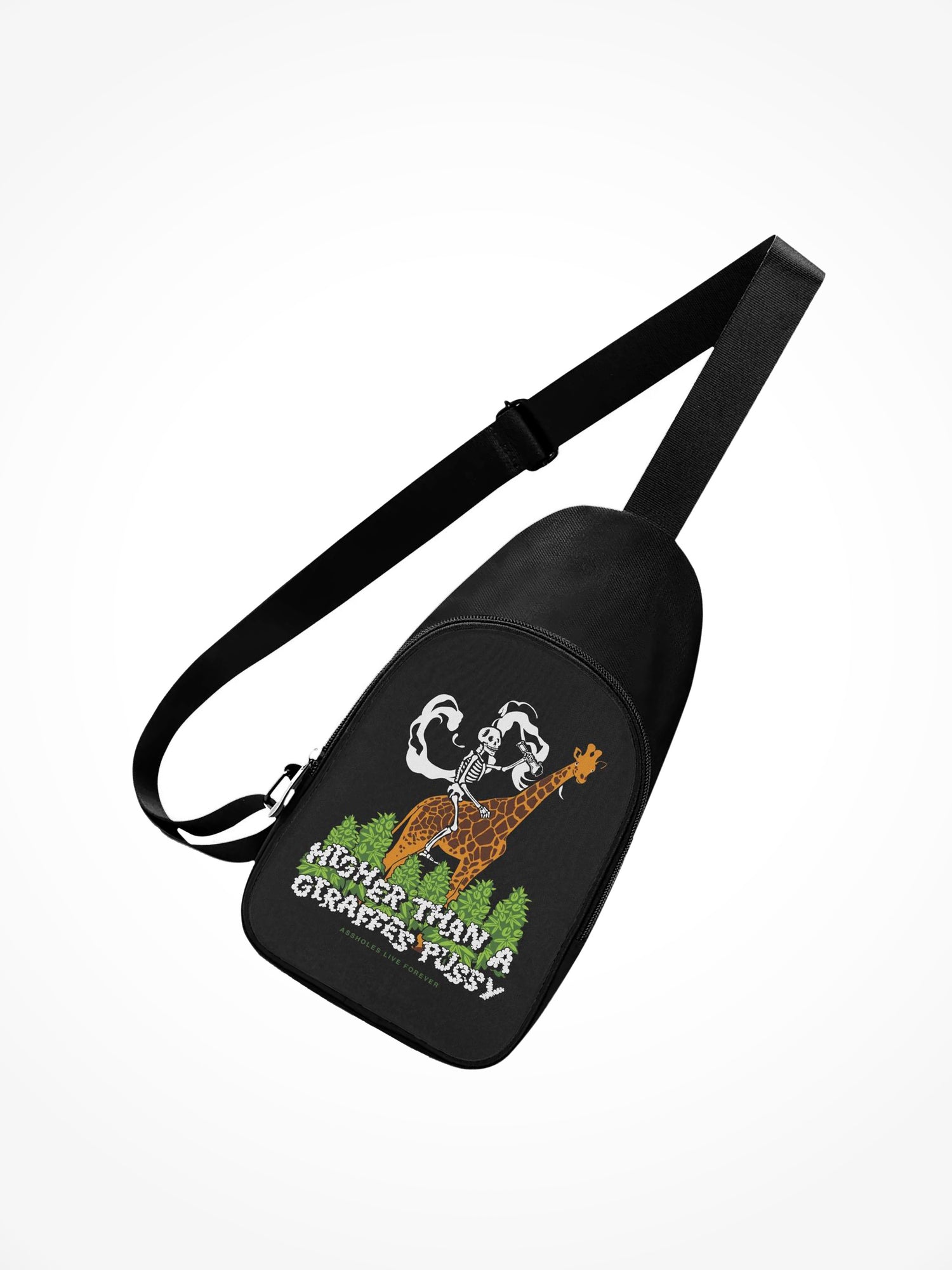 Chest Bag - GIRAFFE PUSSY BLACK