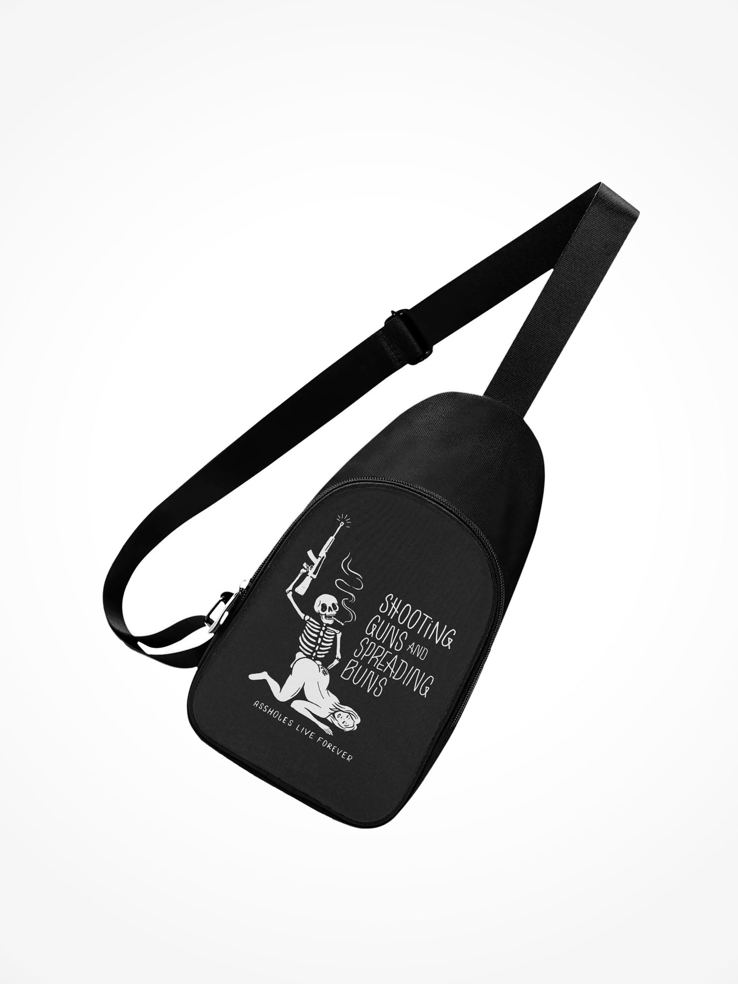 Chest Bag - GUNS BUNS BLACK