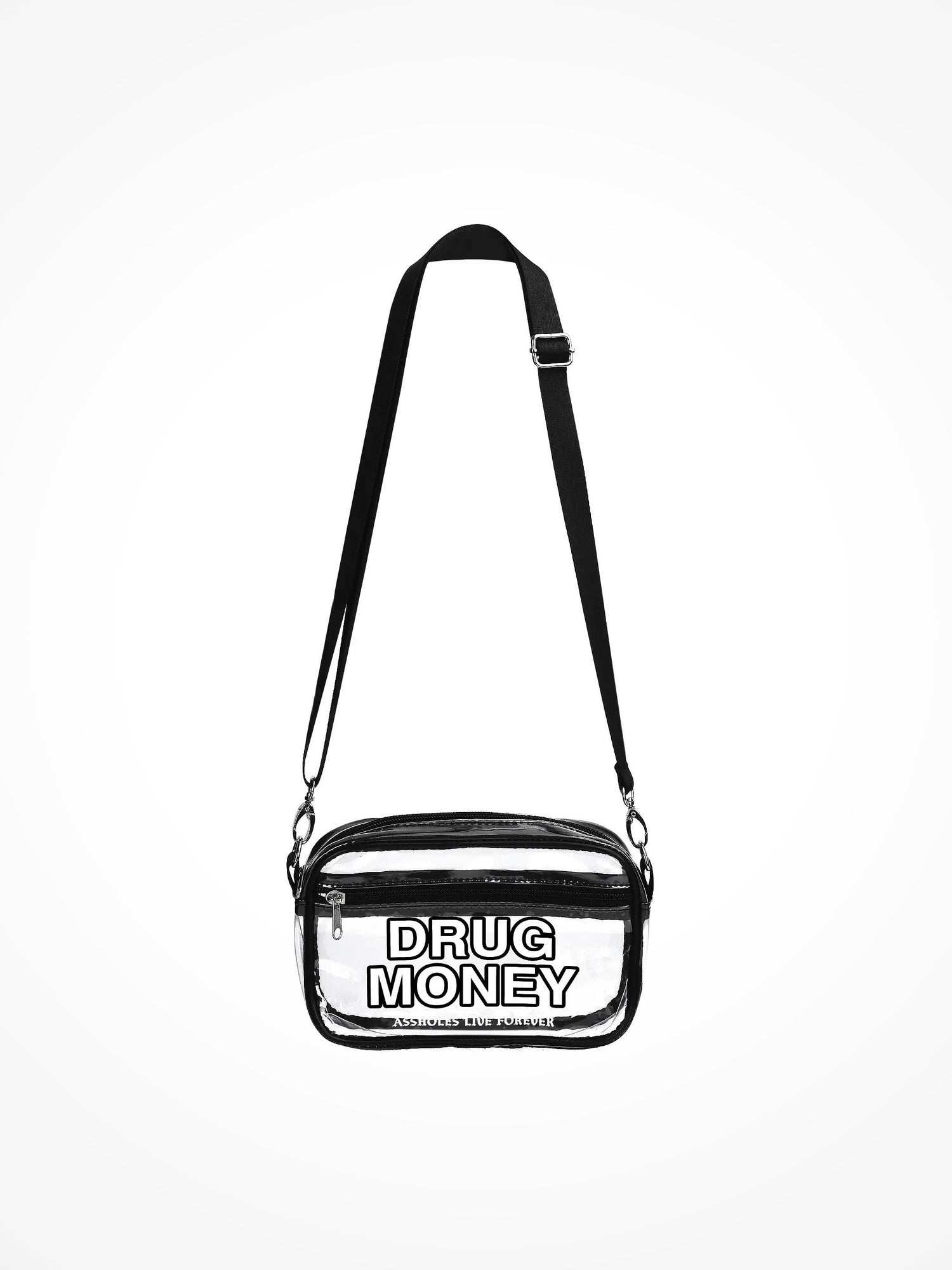 Clear Festival Bag - DRUG MONEY