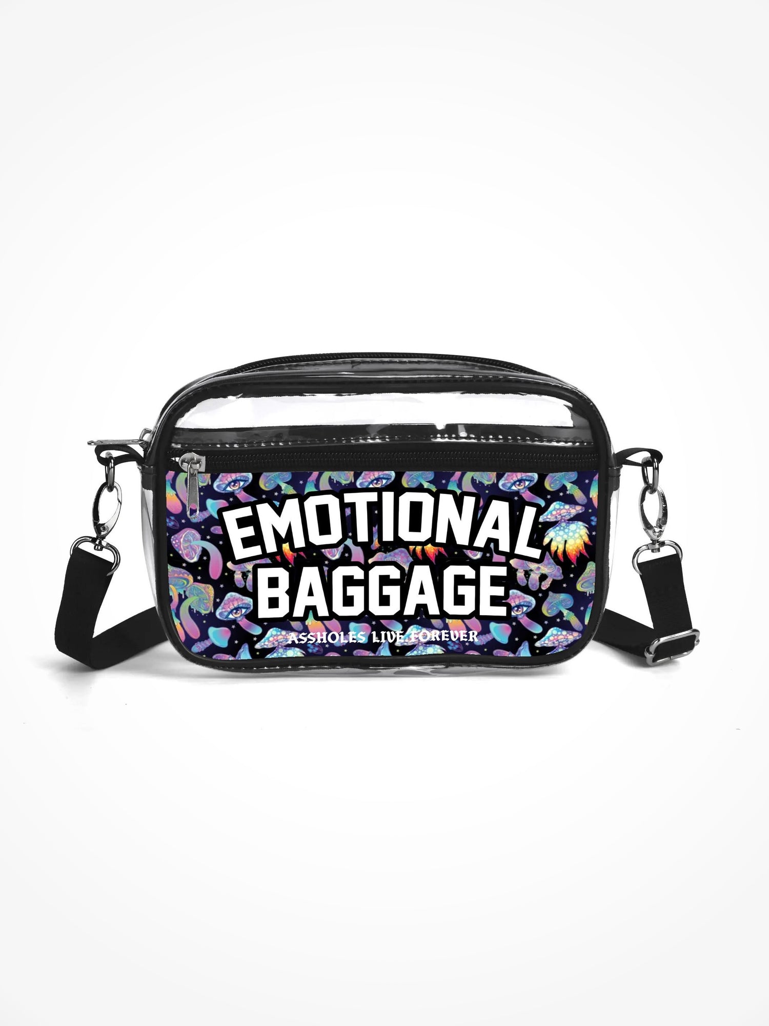 Clear Festival Bag - EMO MUSHROOM