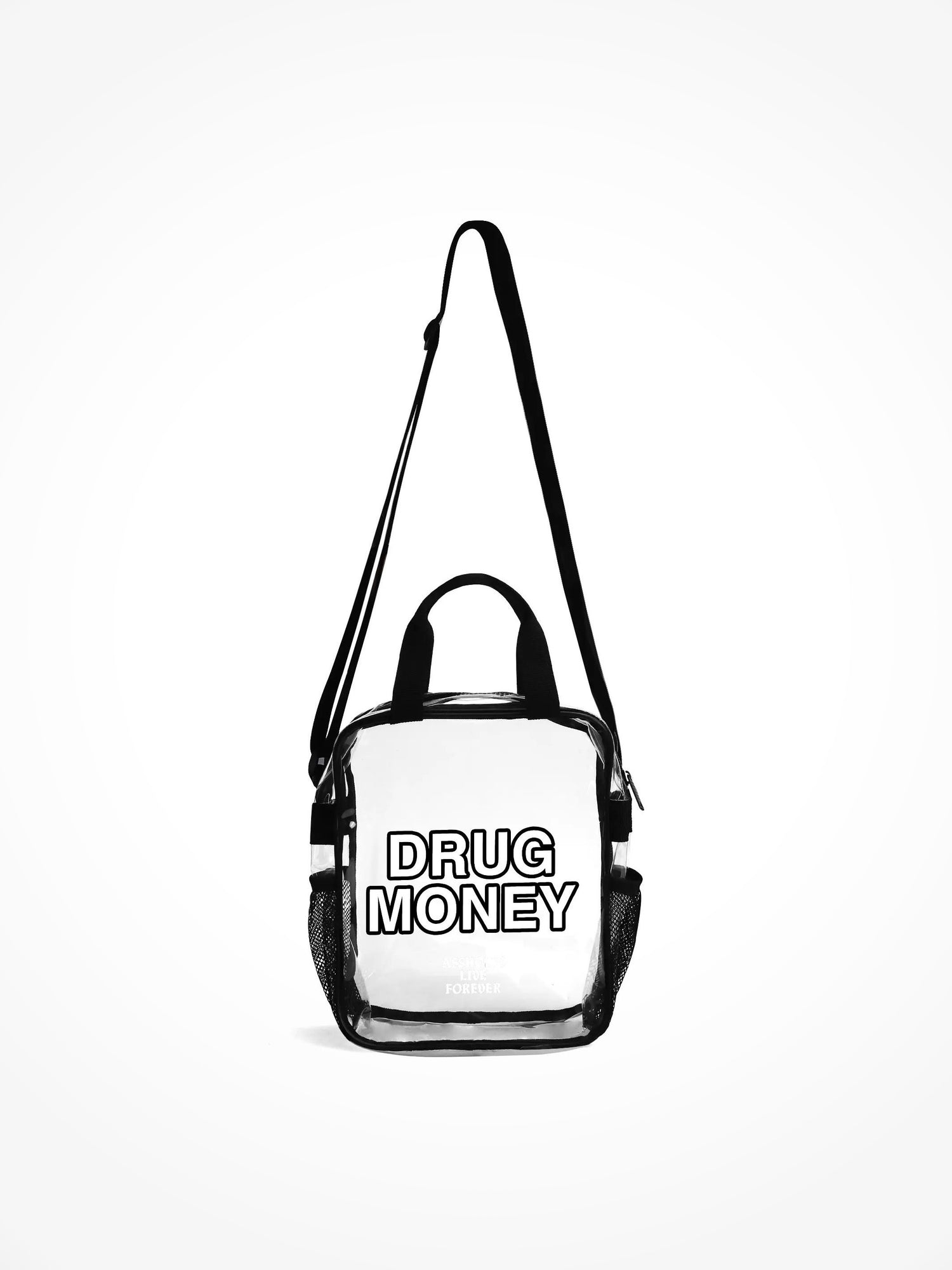 Clear Shoulder Bag - DRUG MONEY