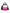 Clear Shoulder Bag - BACKSTAGE DICK PINK FADE