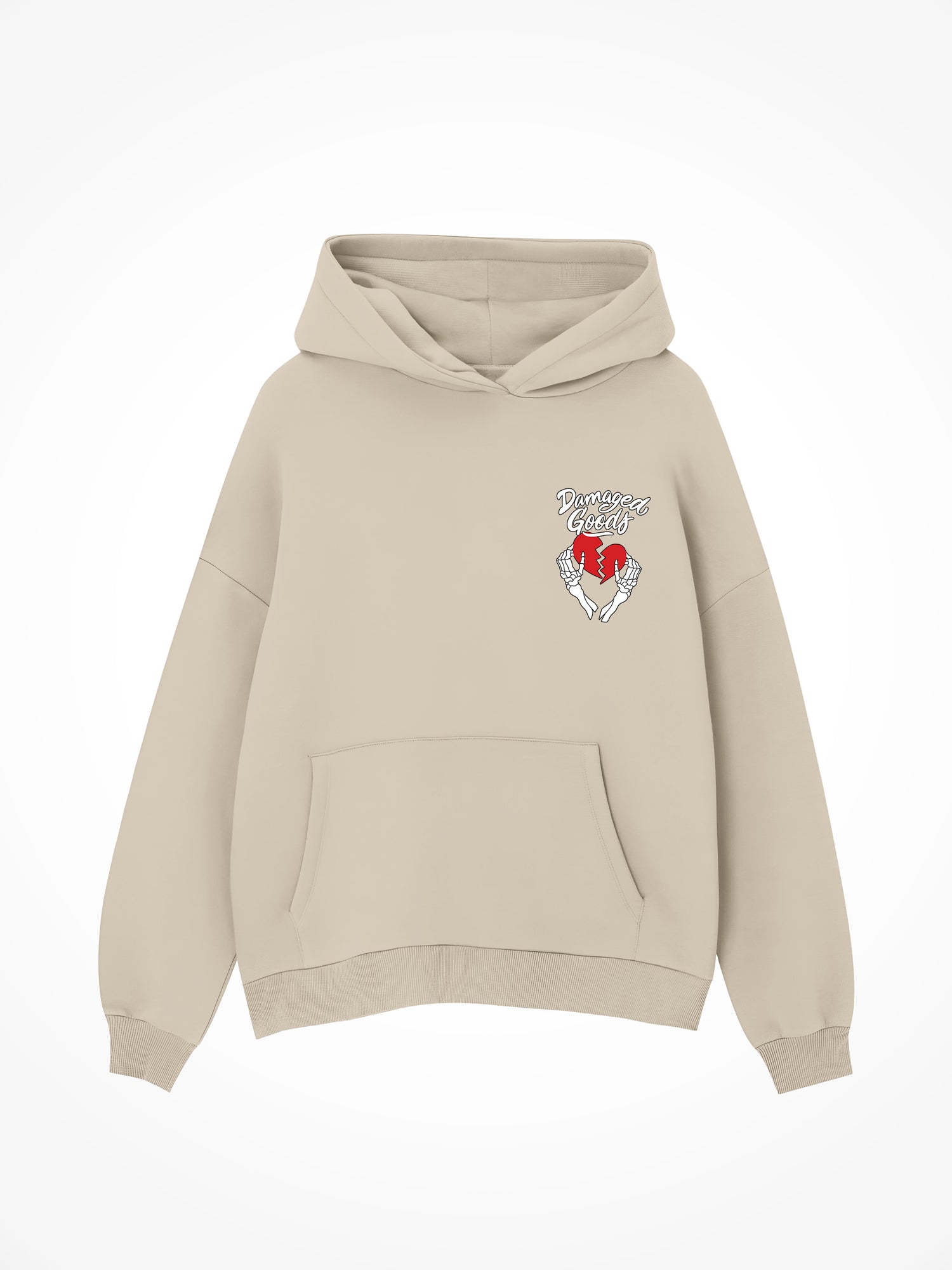 Damaged Goods - Sand Hoodie