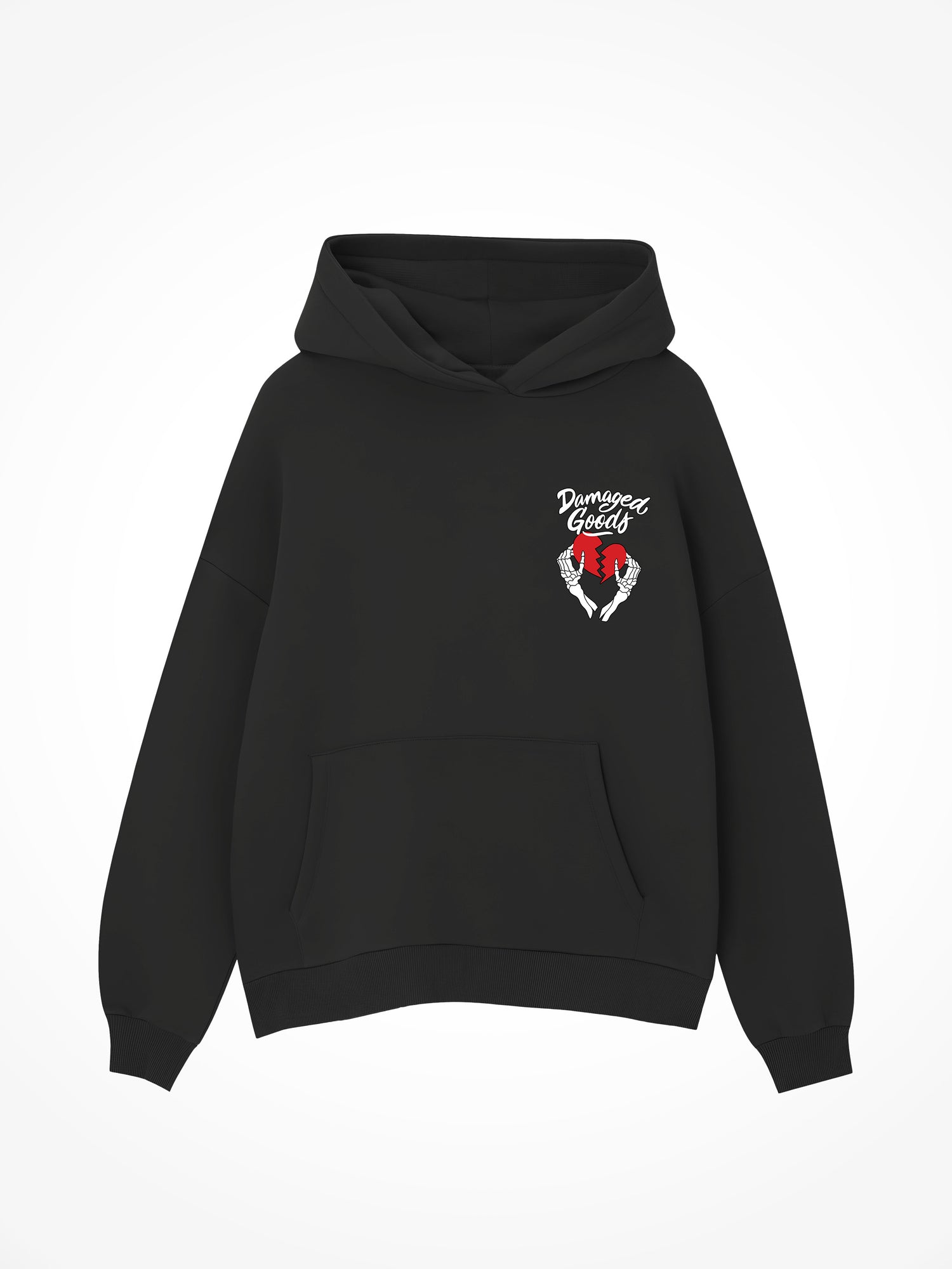 Damaged Goods - Black Hoodie