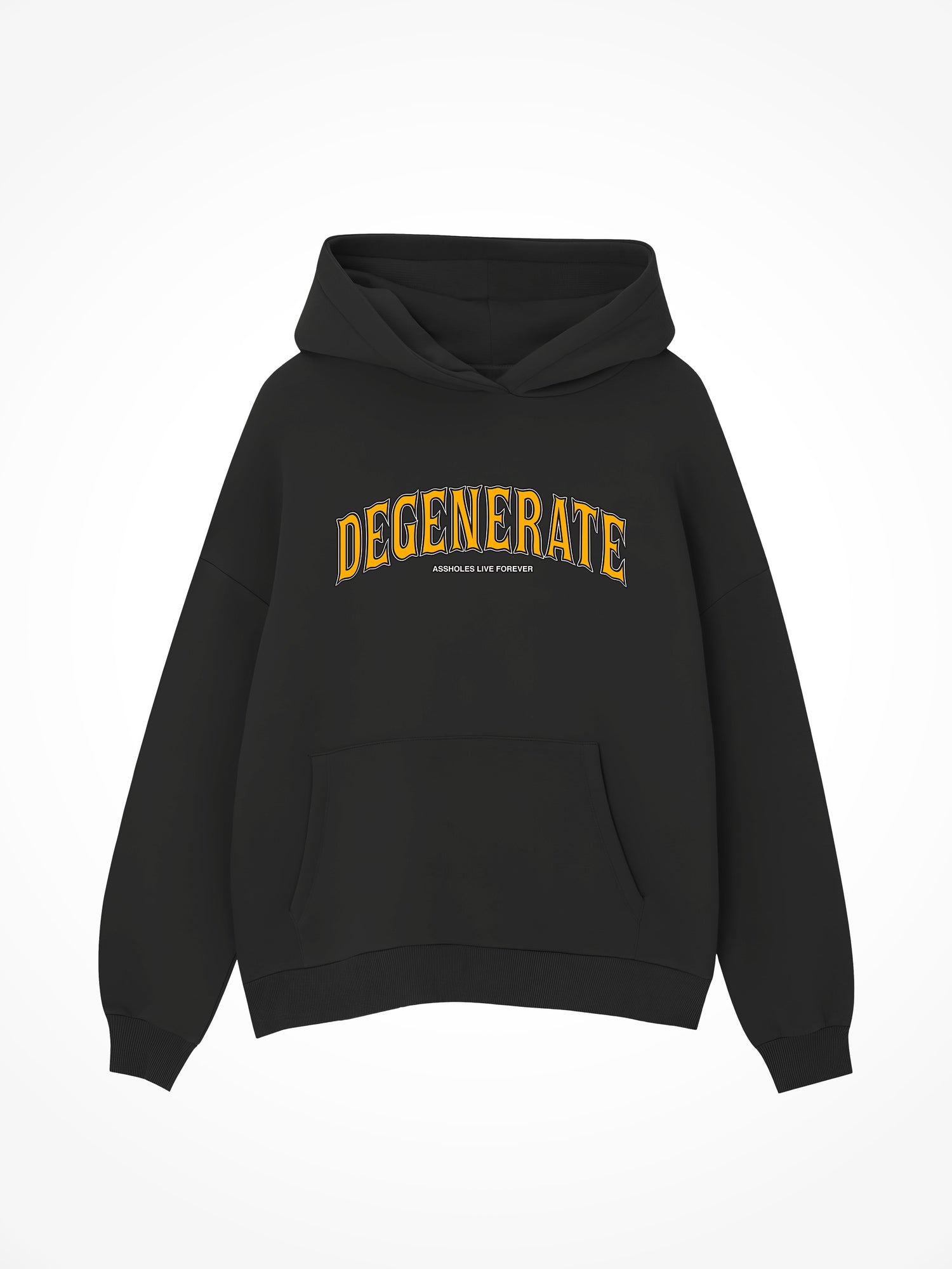 Degenerate - Black Hoodie