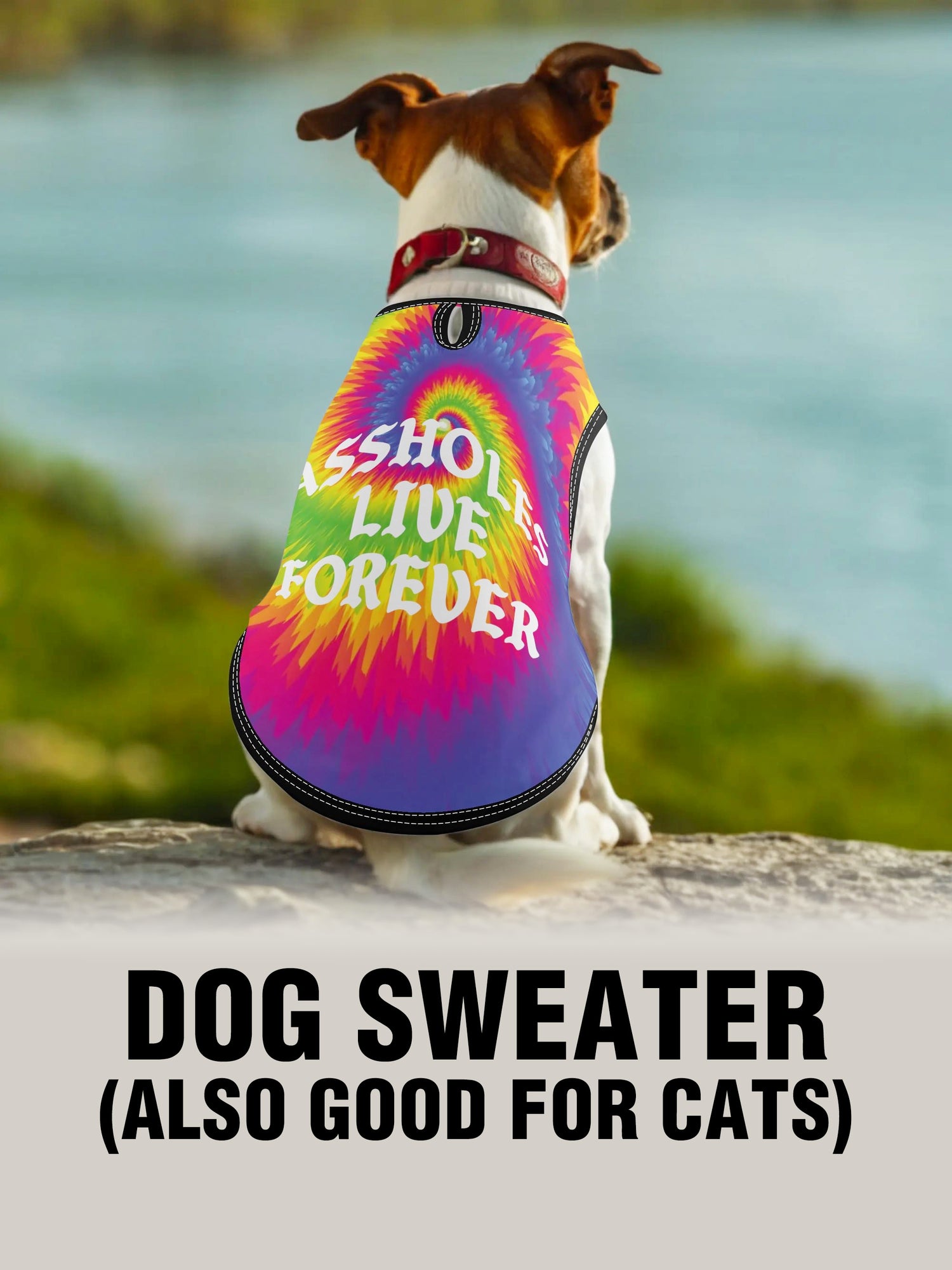 Dog Sweater - ALF OG TIE DYE
