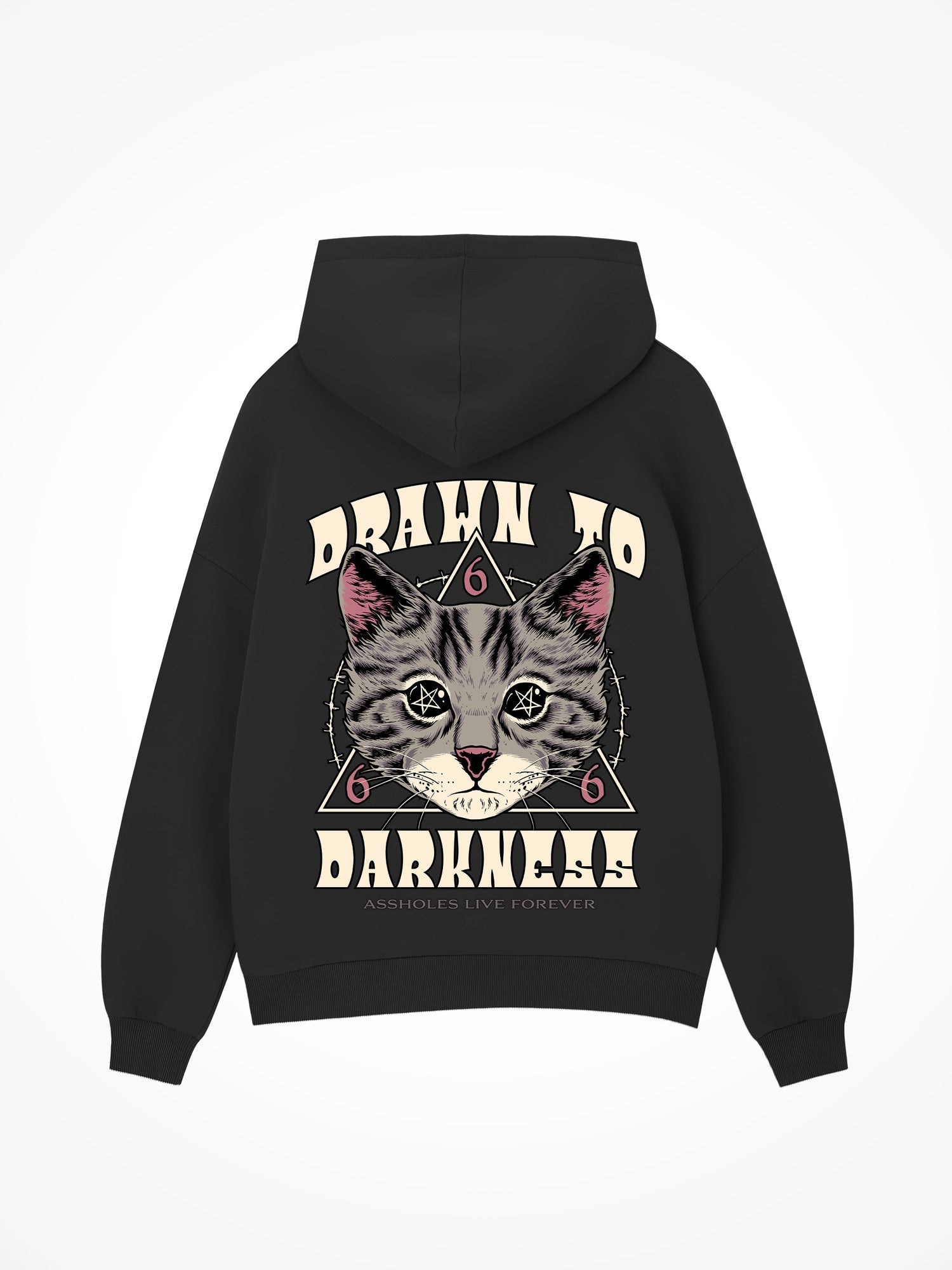 Drawn to Darkness - Black Hoodie