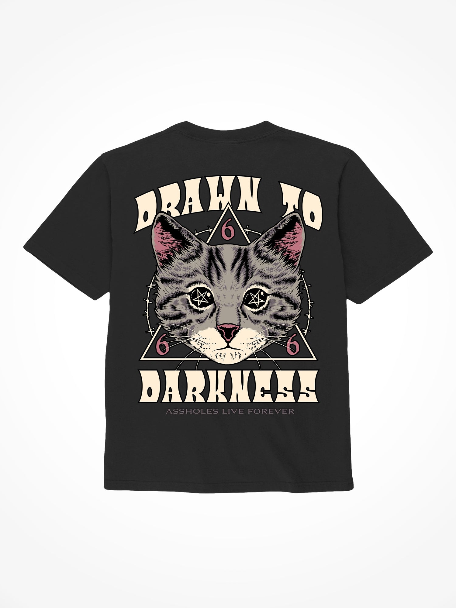 Drawn to Darkness - Black T-Shirt