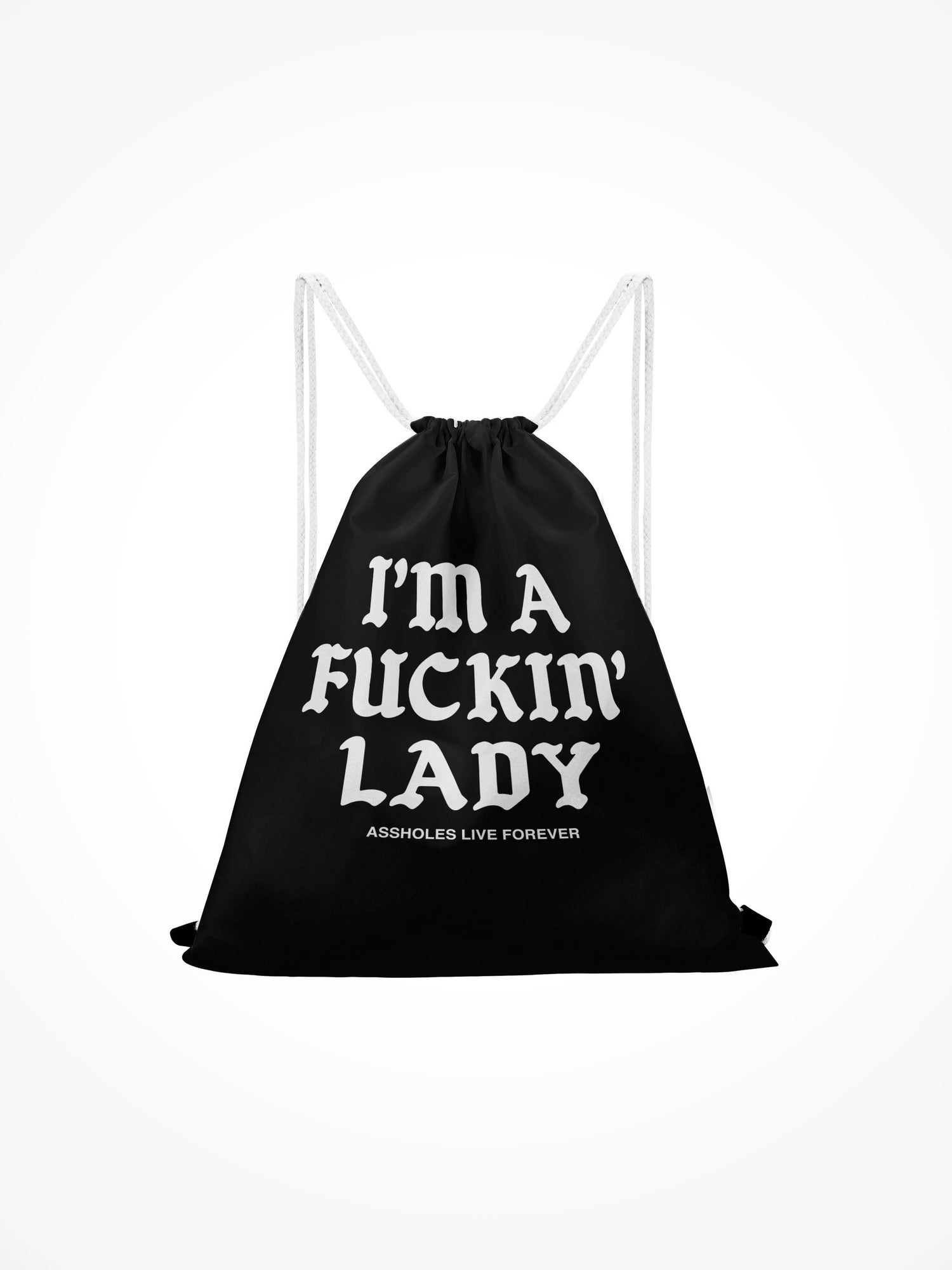 Drawstring Bag - FUCKING LADY