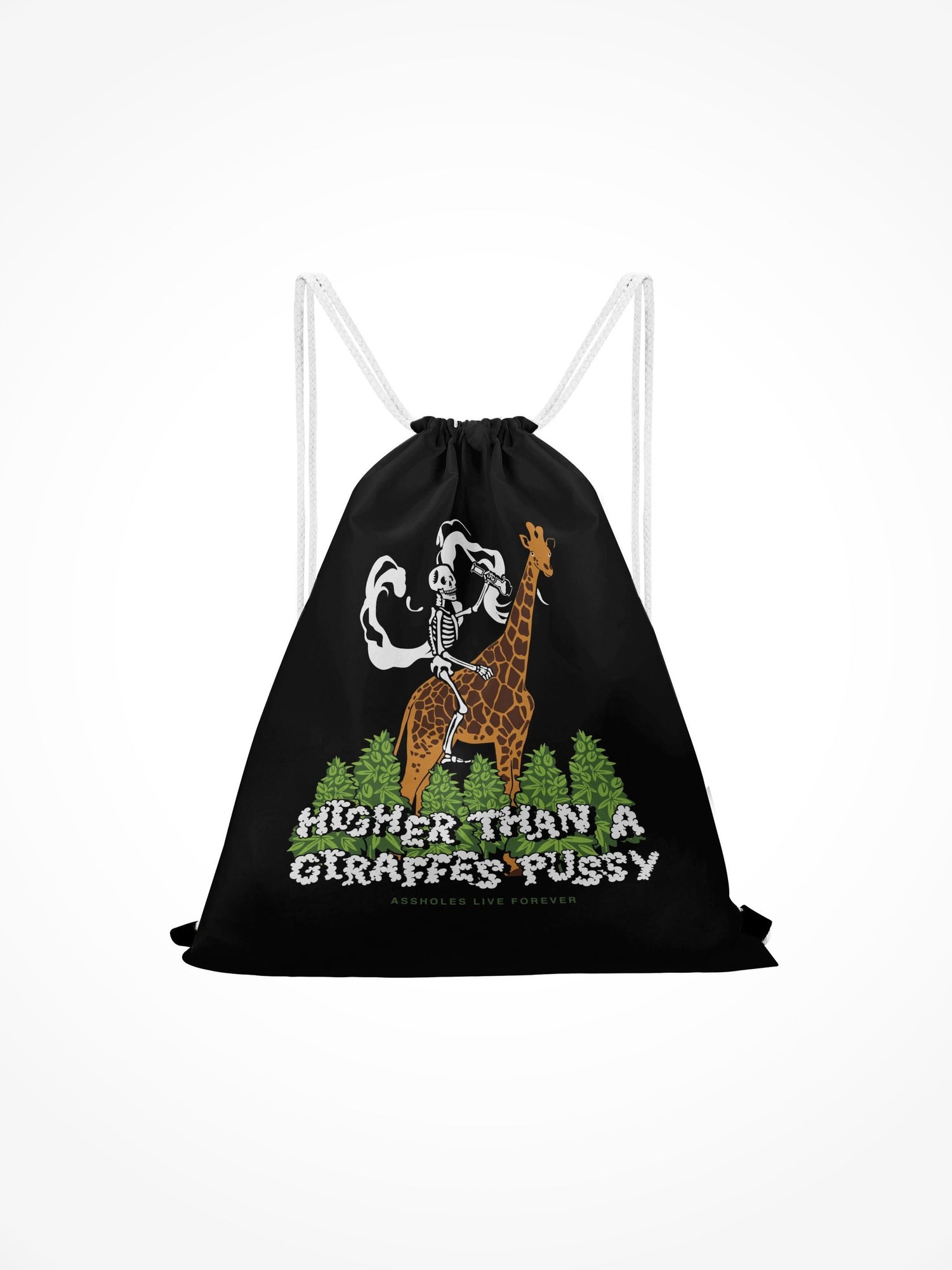 Drawstring Bag - GIRAFFE PUSSY