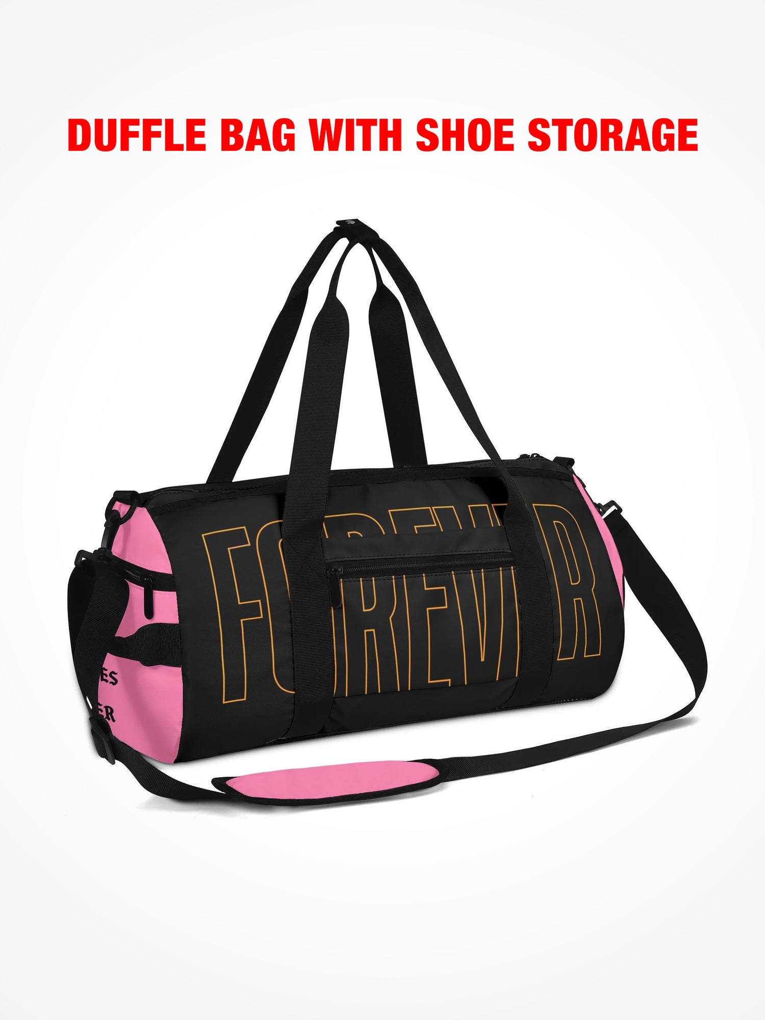 Duffle Bag - ASSHOLES PINK OUTLINE