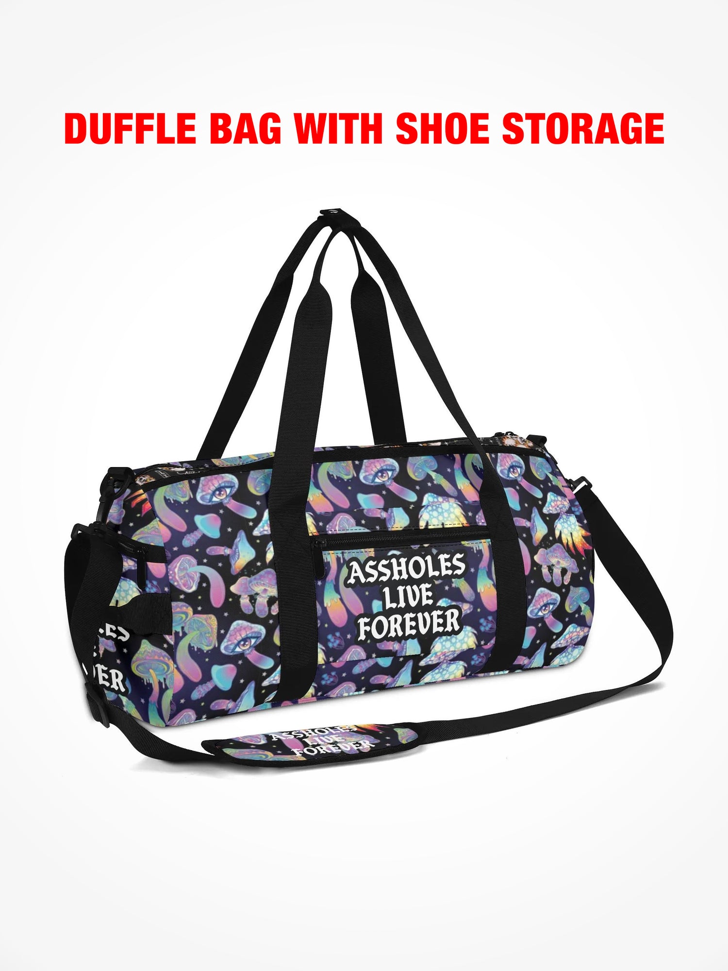 Duffle Bag - EMOTIONAL BAGGAGE MUSHROOM