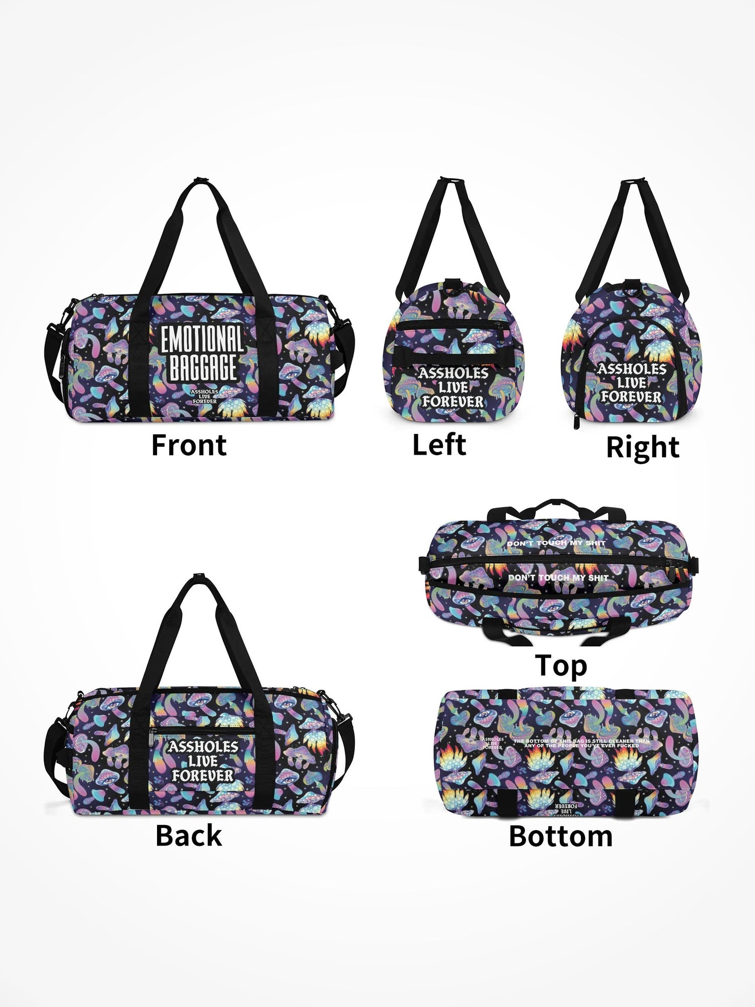Duffle Bag - EMOTIONAL BAGGAGE MUSHROOM