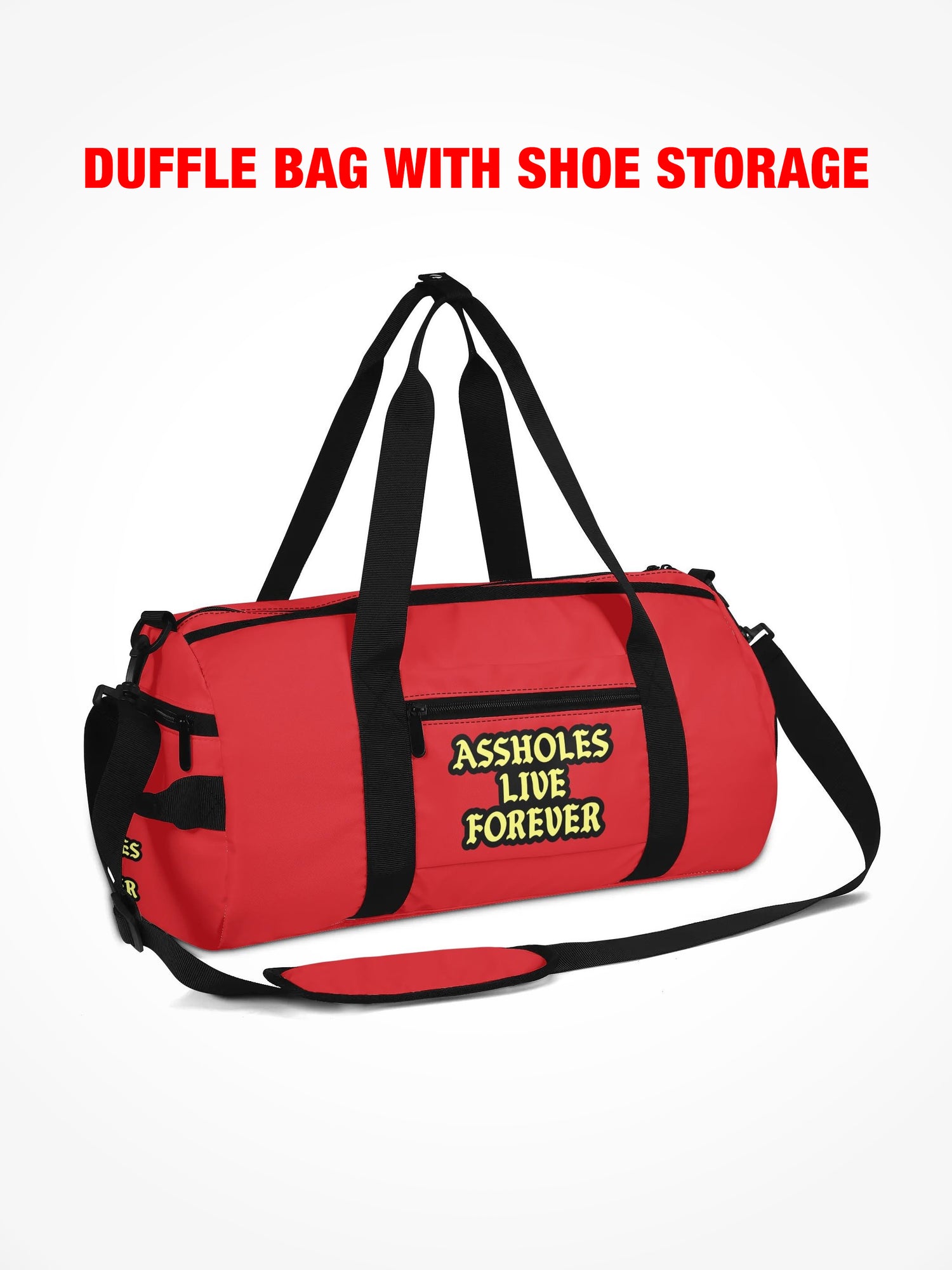 Duffle Bag - EMOTIONAL BAGGAGE RED