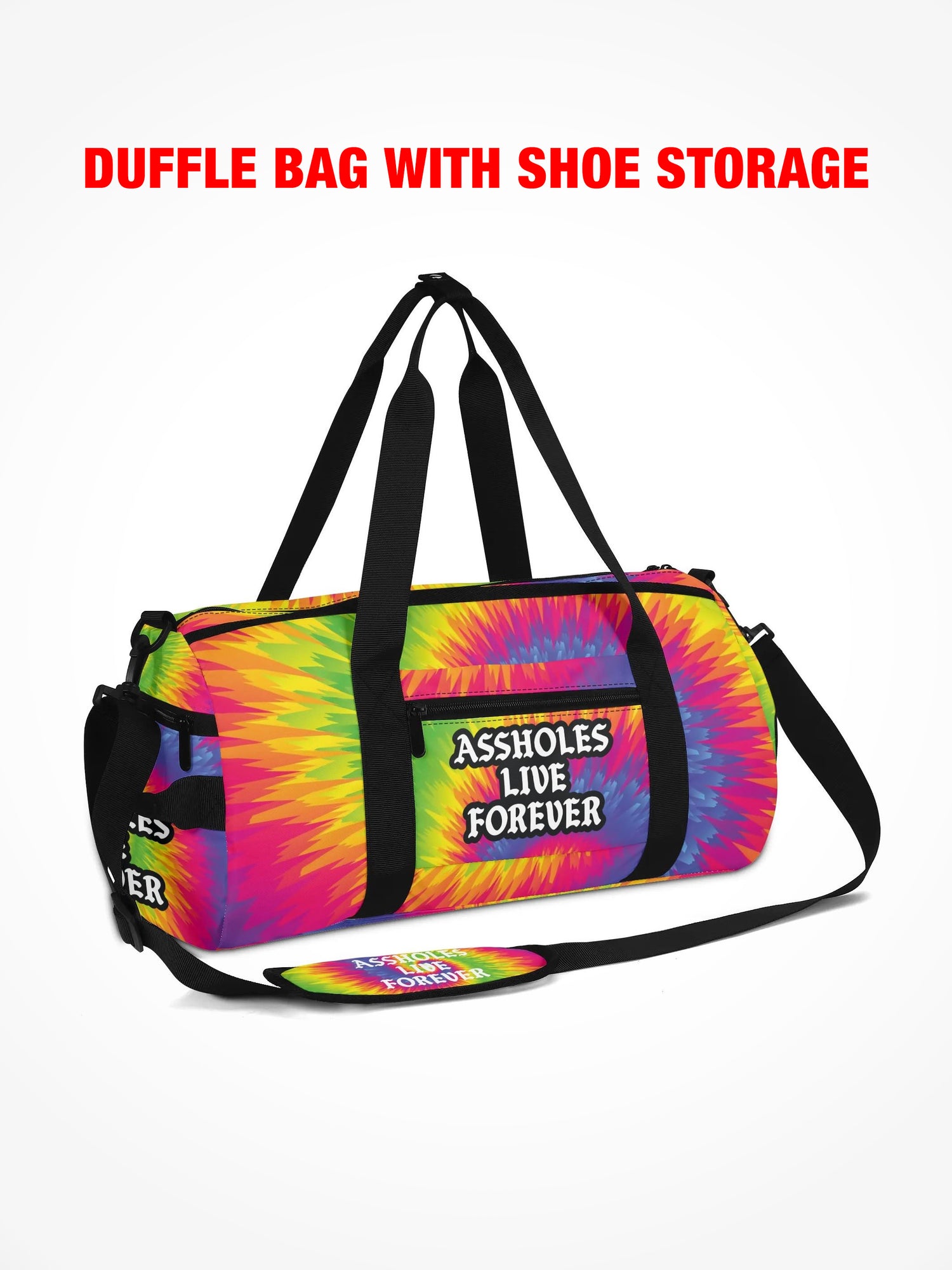 Duffle Bag - EMOTIONAL BAGGAGE TIE DYE