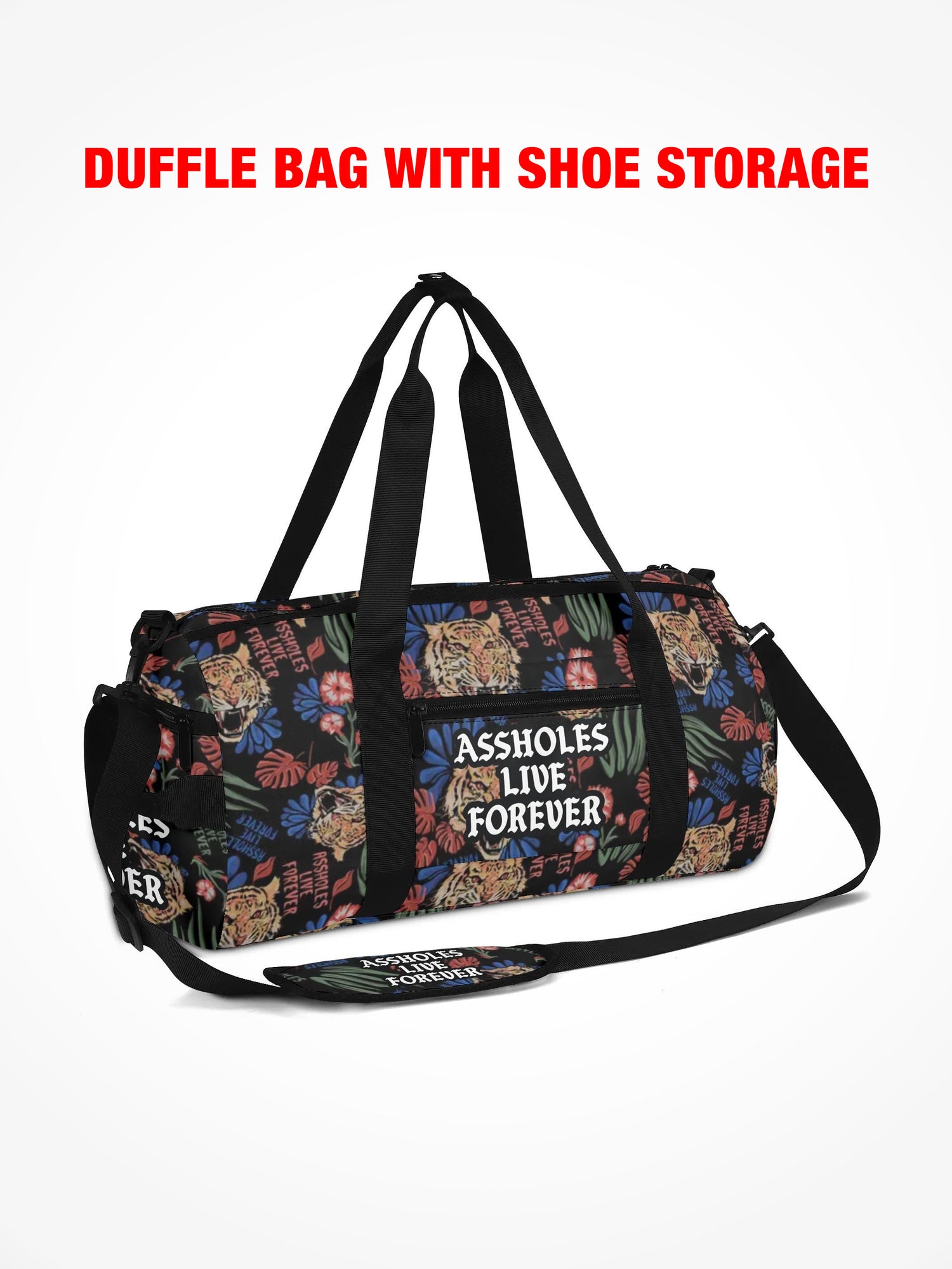 Duffle Bag - EMOTIONAL BAGGAGE TROPICAL TIGER