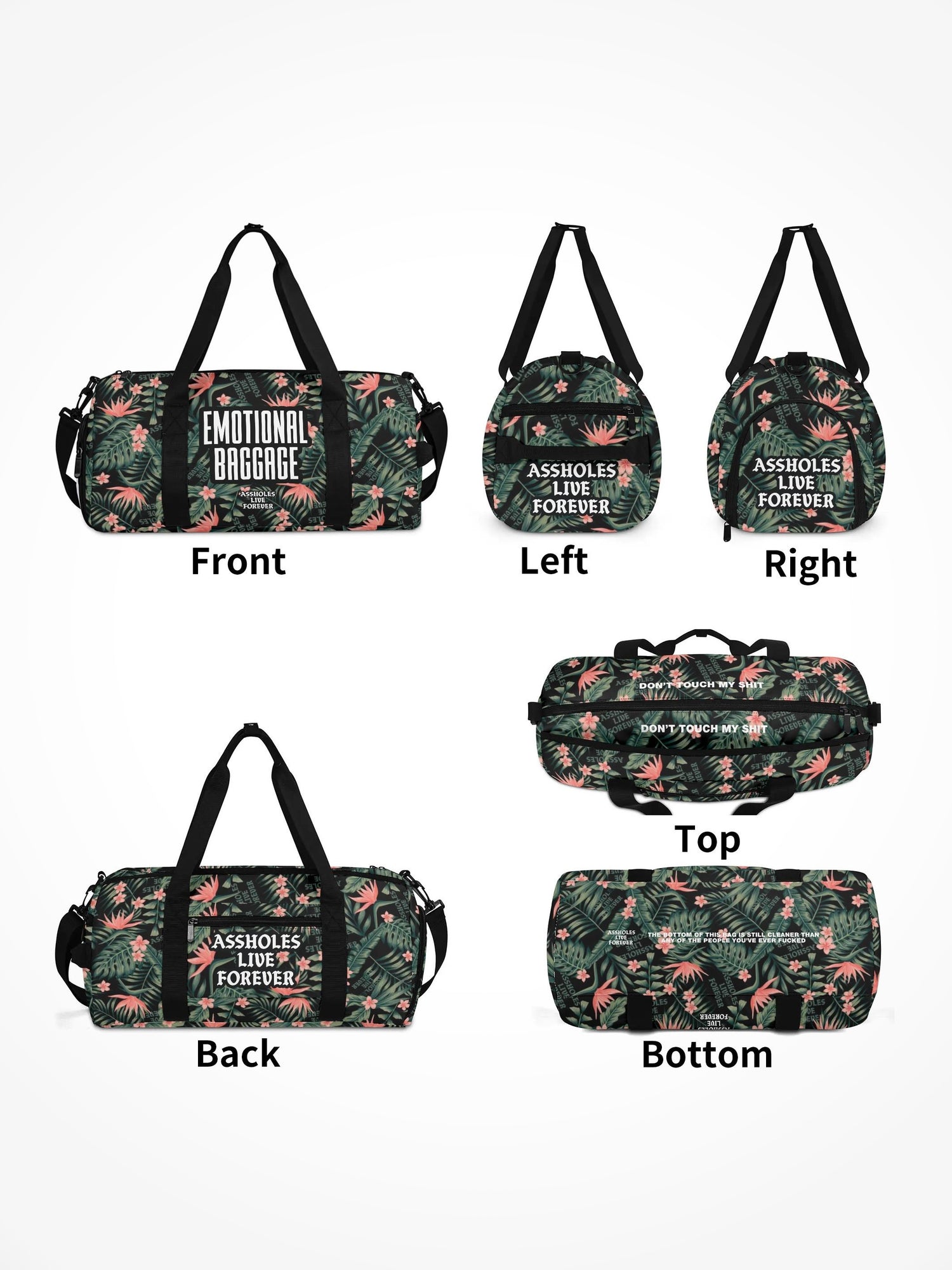 Duffle Bag - EMOTIONAL BAGGAGE TROPICAL