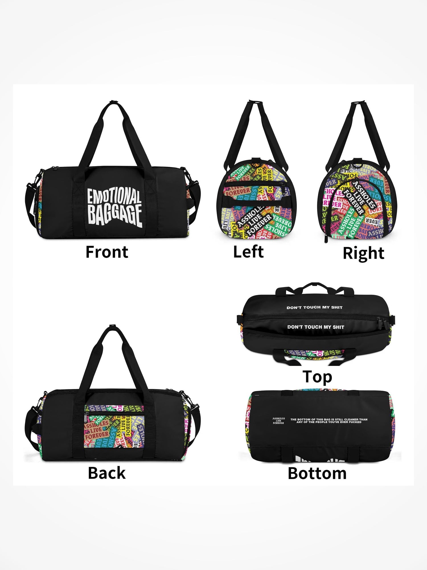 Duffle Bag - EMOTIONAL BAGGAGE WARPED