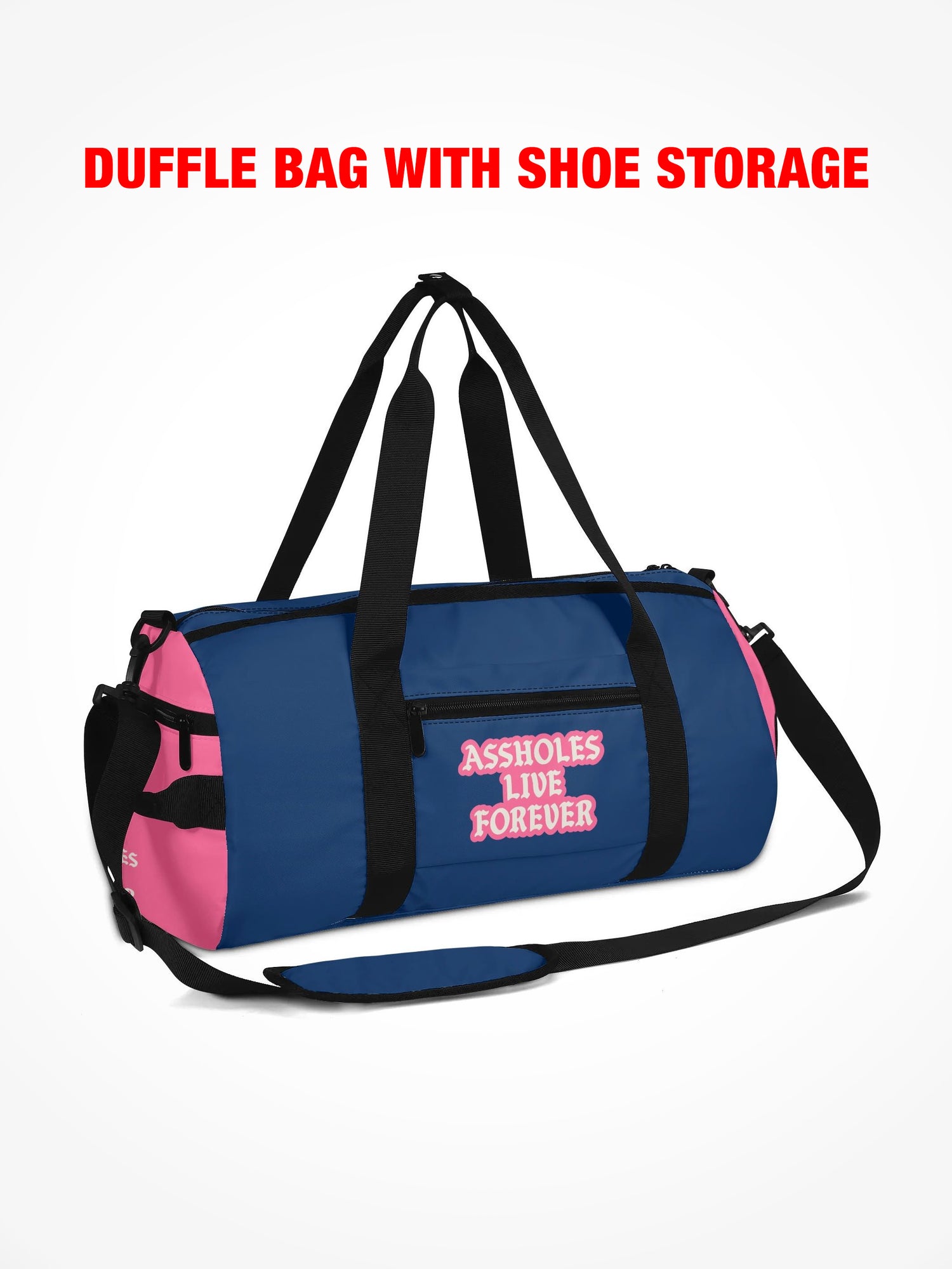 Duffle Bag - EMOTIONAL BAGGAGE WARPED NAVY