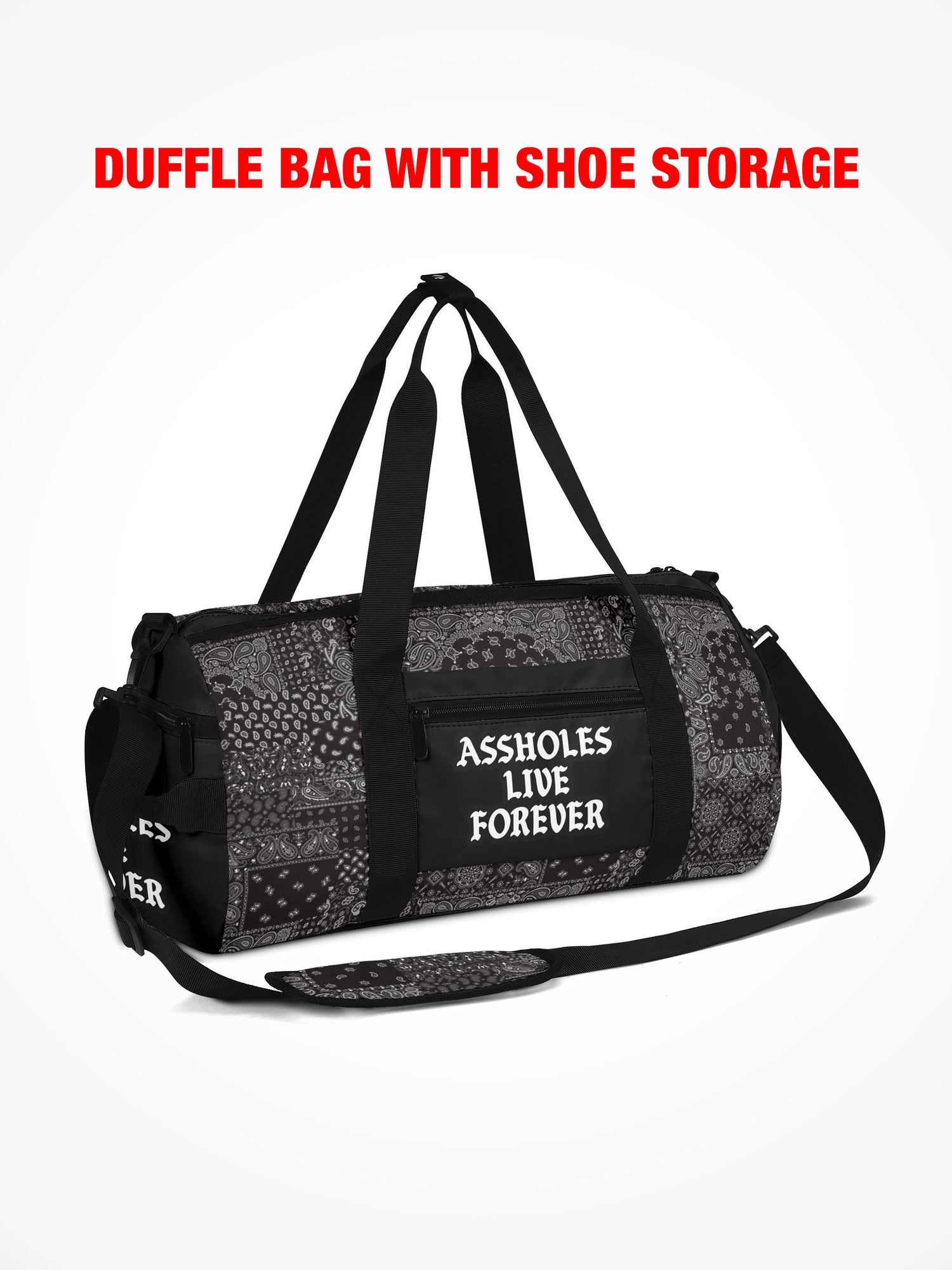 Duffle Bag - FULL OF DRUGS - BANDANA