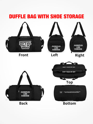 Duffle Bag - FULL OF DRUGS - 1 BLACK