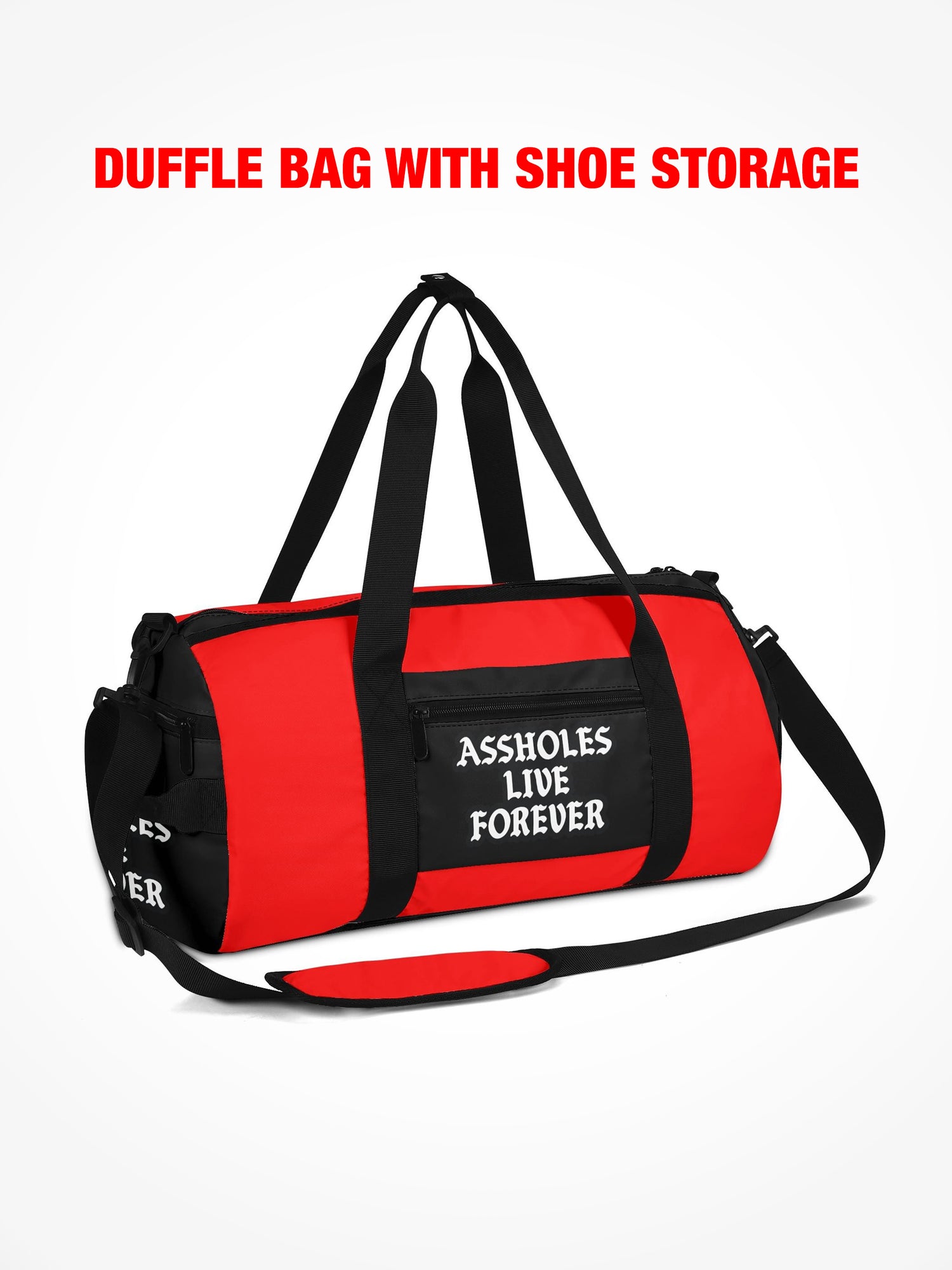 Duffle Bag - FULL OF DRUGS - RED
